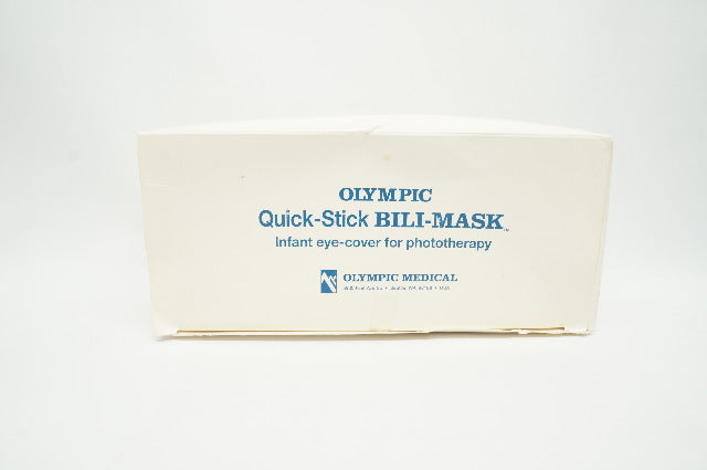 Olympic Medical 52430 Quick-Stick Bili-Mask Infant Eye-Cover - Pack of 12