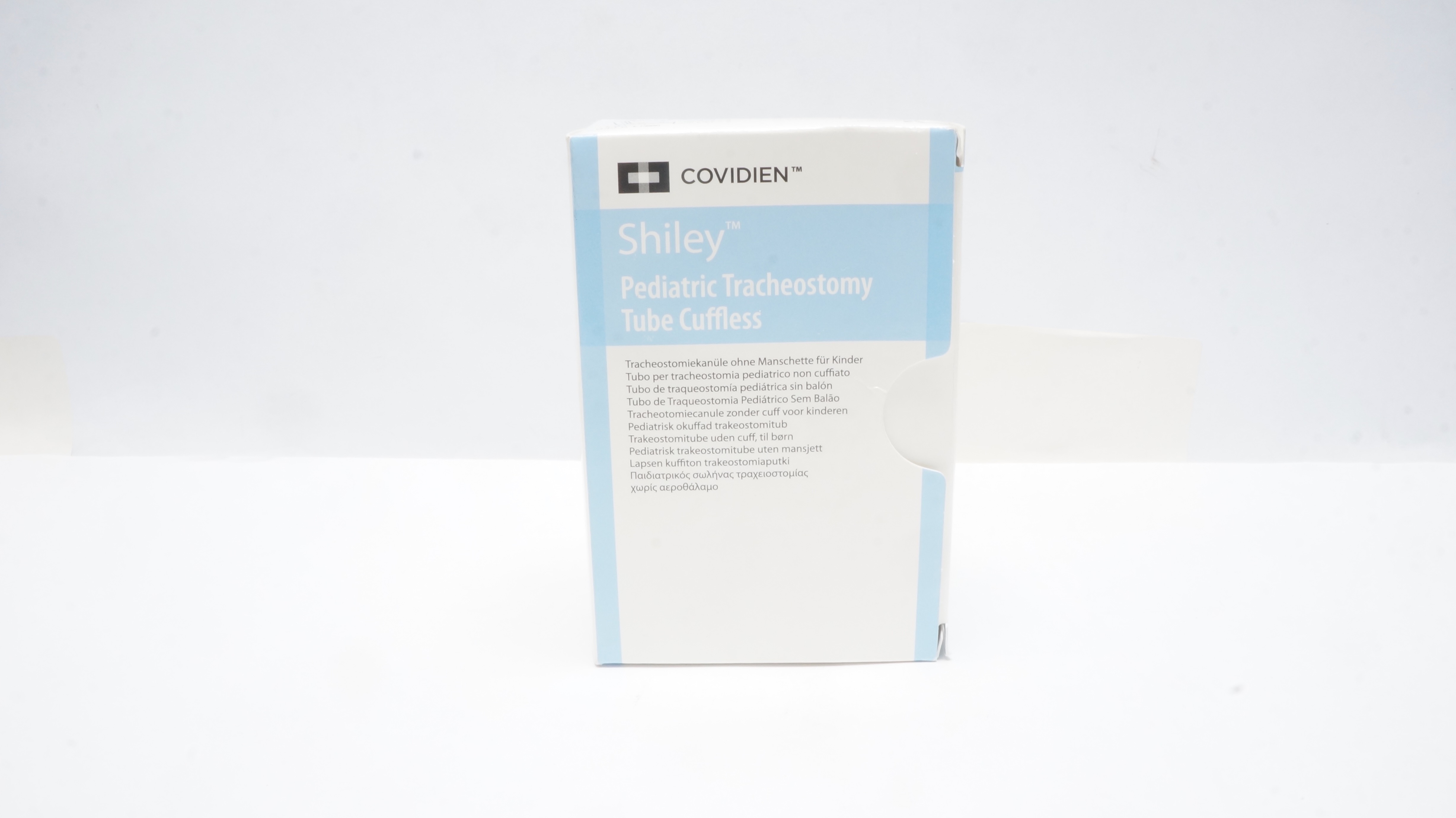 Covidien 4.0PED Shiley Pediatric Tracheostomy Tube Cuffless 4.0mm x 5.9mm (x)