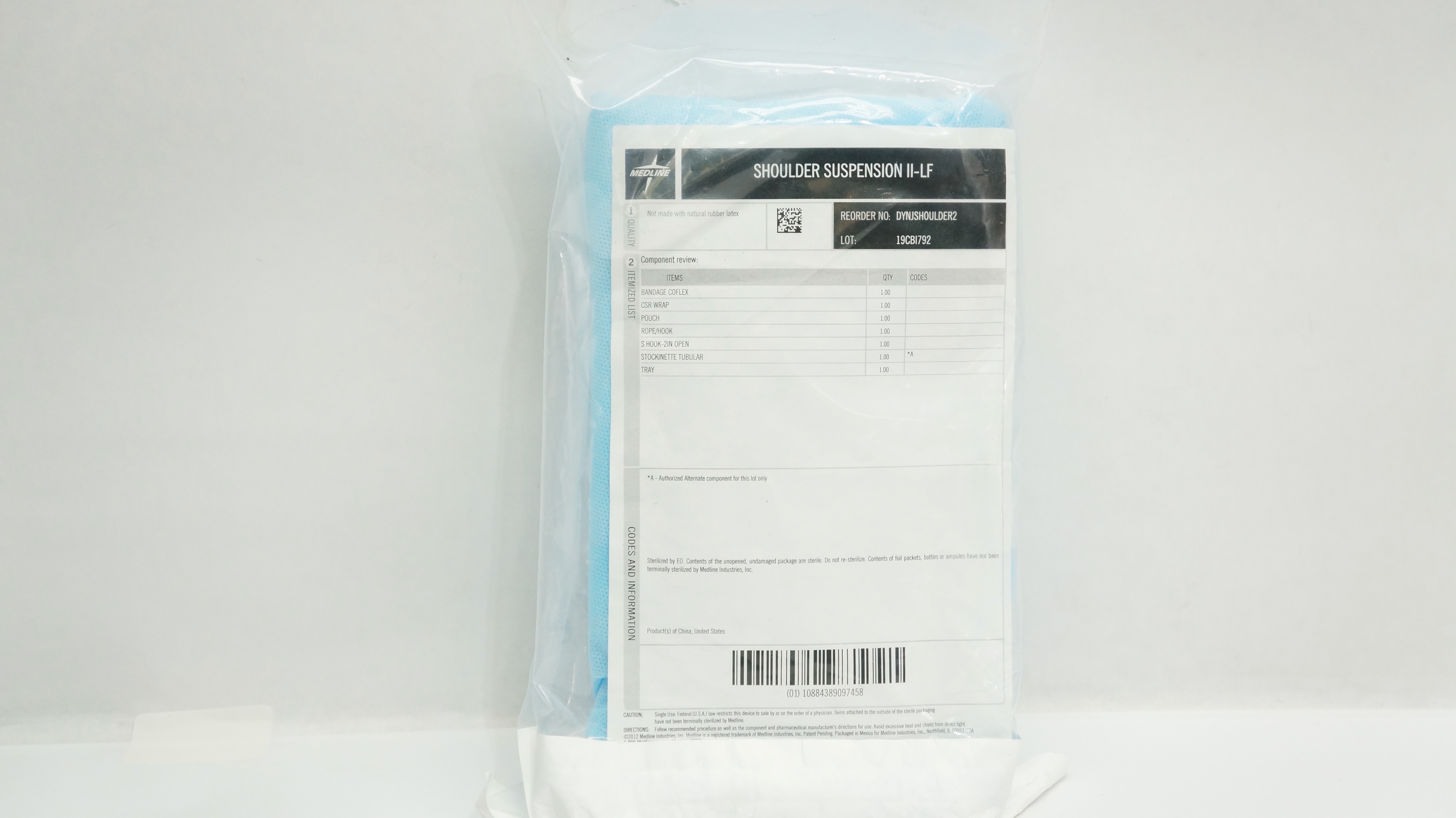 Medline DYNJSHOULDER2 Shoulder Suspension II-LF