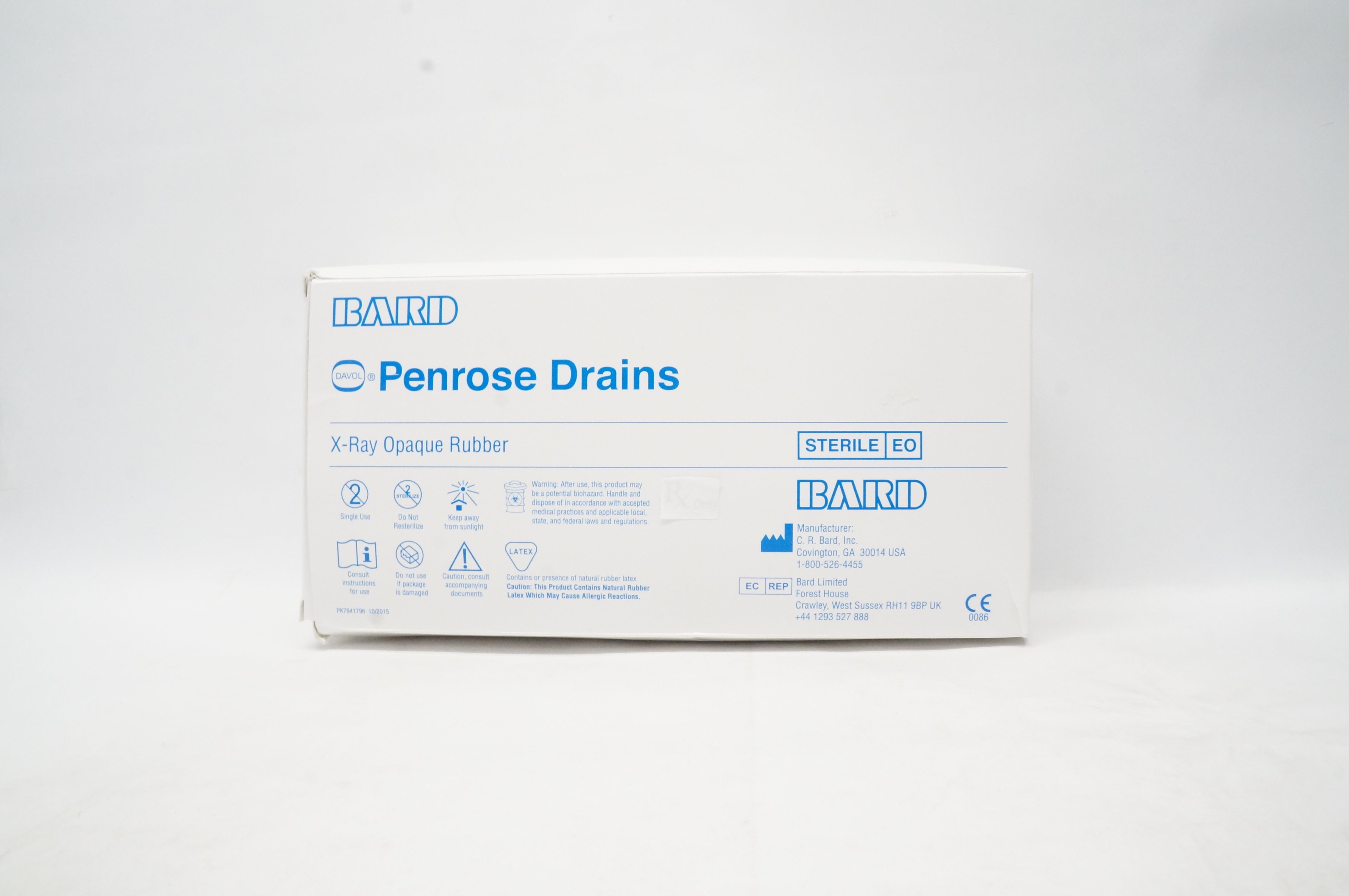 Bard 0912010 Penrose Drain 12inch/304.80mm - Box of 50 (x)