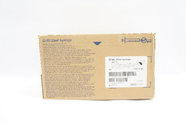 BD 302831 20ml Syringe Slip Tip (x) - Case of 48