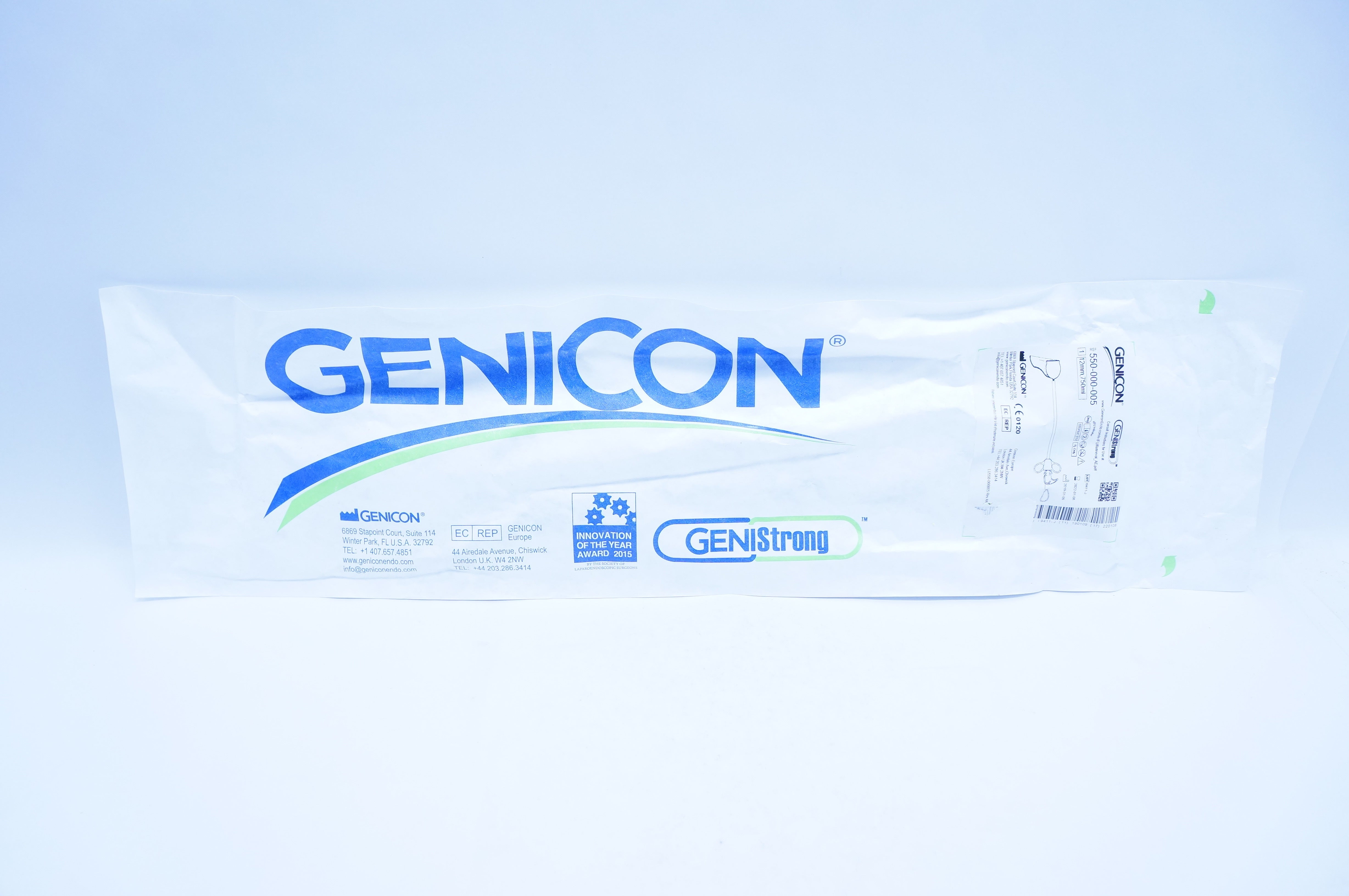 Genicon 550-000-005 GeniStrong eIFU Indicator 12mm x 750ml