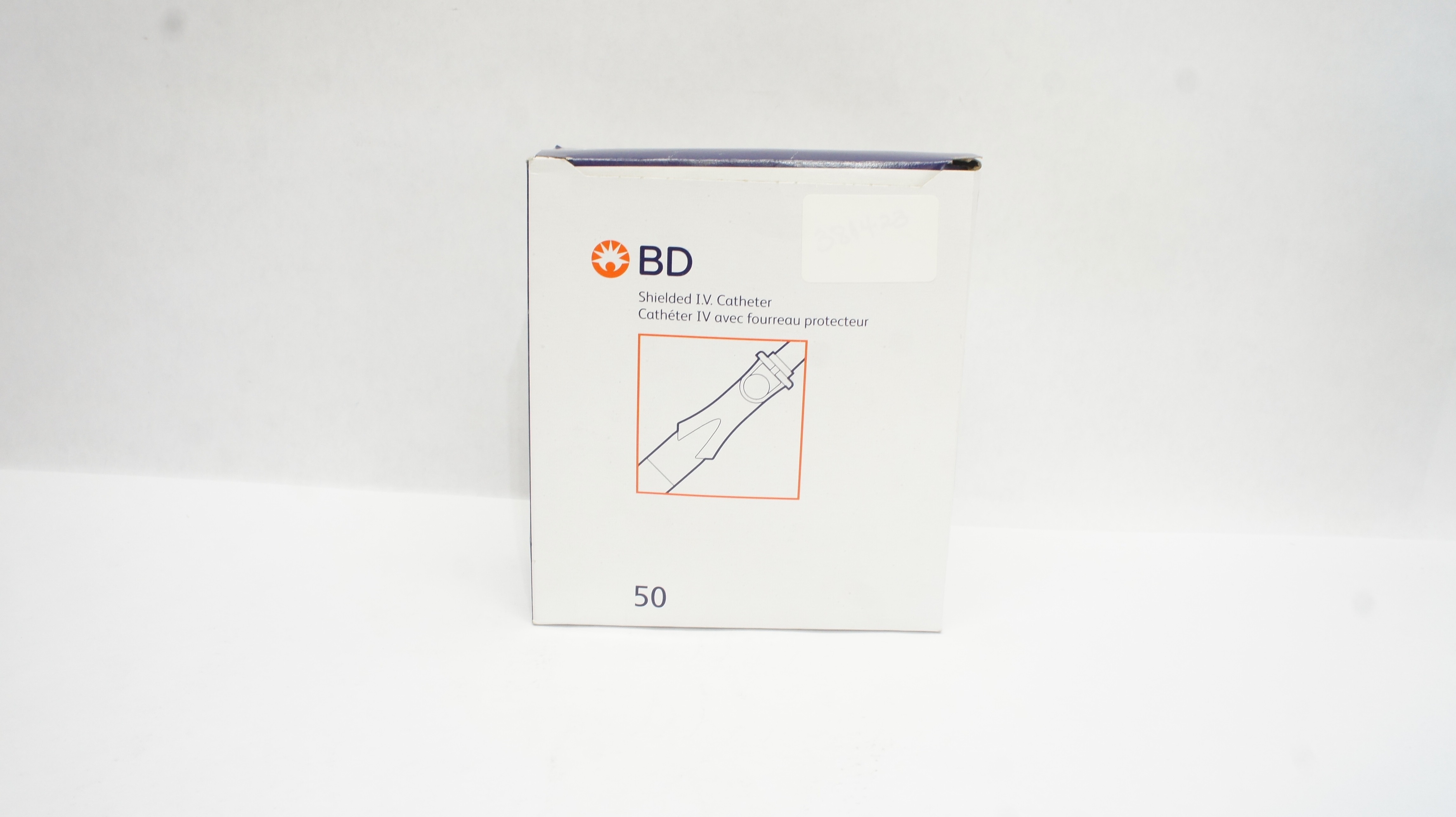BD 381423 Insyte Autoguard Shielded IV Cath. 22Ga x 1.00inch 35ml/min- Box of 50