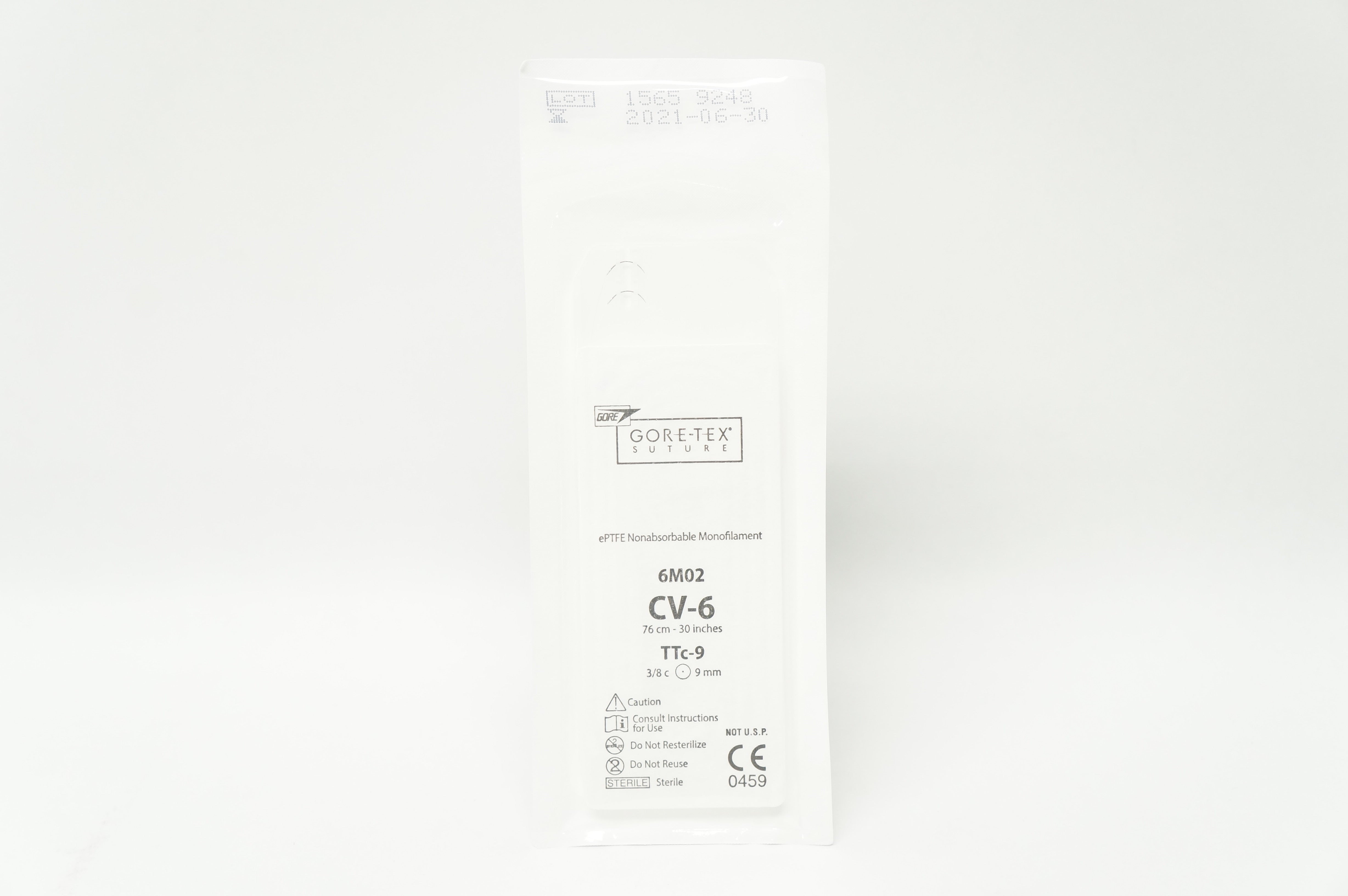 Gore 6M02 ePTFE Nanobsorbable Monofilament CV-6 TTc-13 30inch (x)