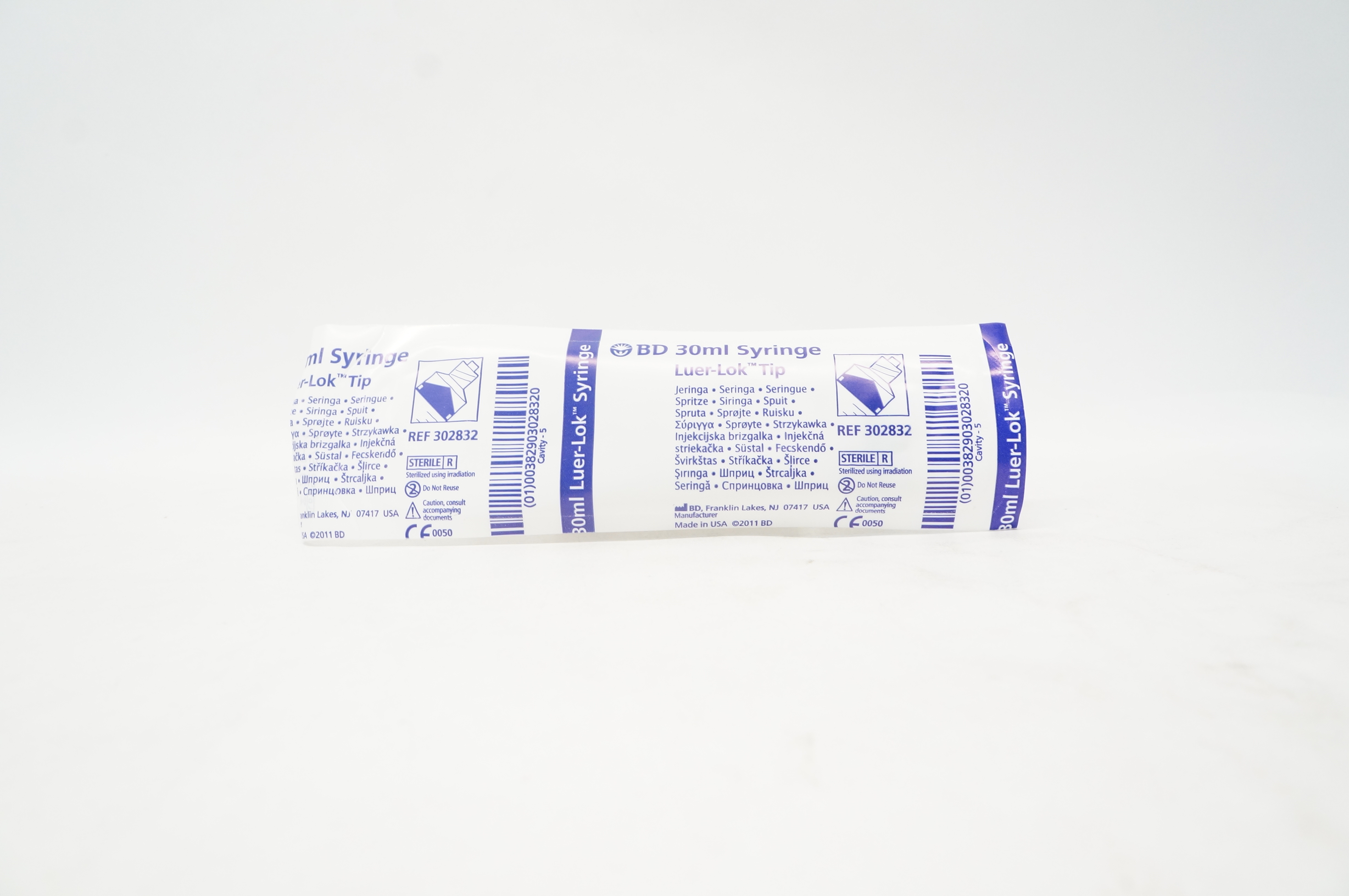 BD 302832 Luer-Lok Tip 30ml Syringe