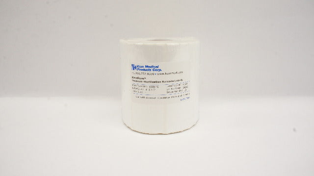Kem Medical 5000-1C KemSure Premium Sterilization Barcode Labels 4" x 1.5"
