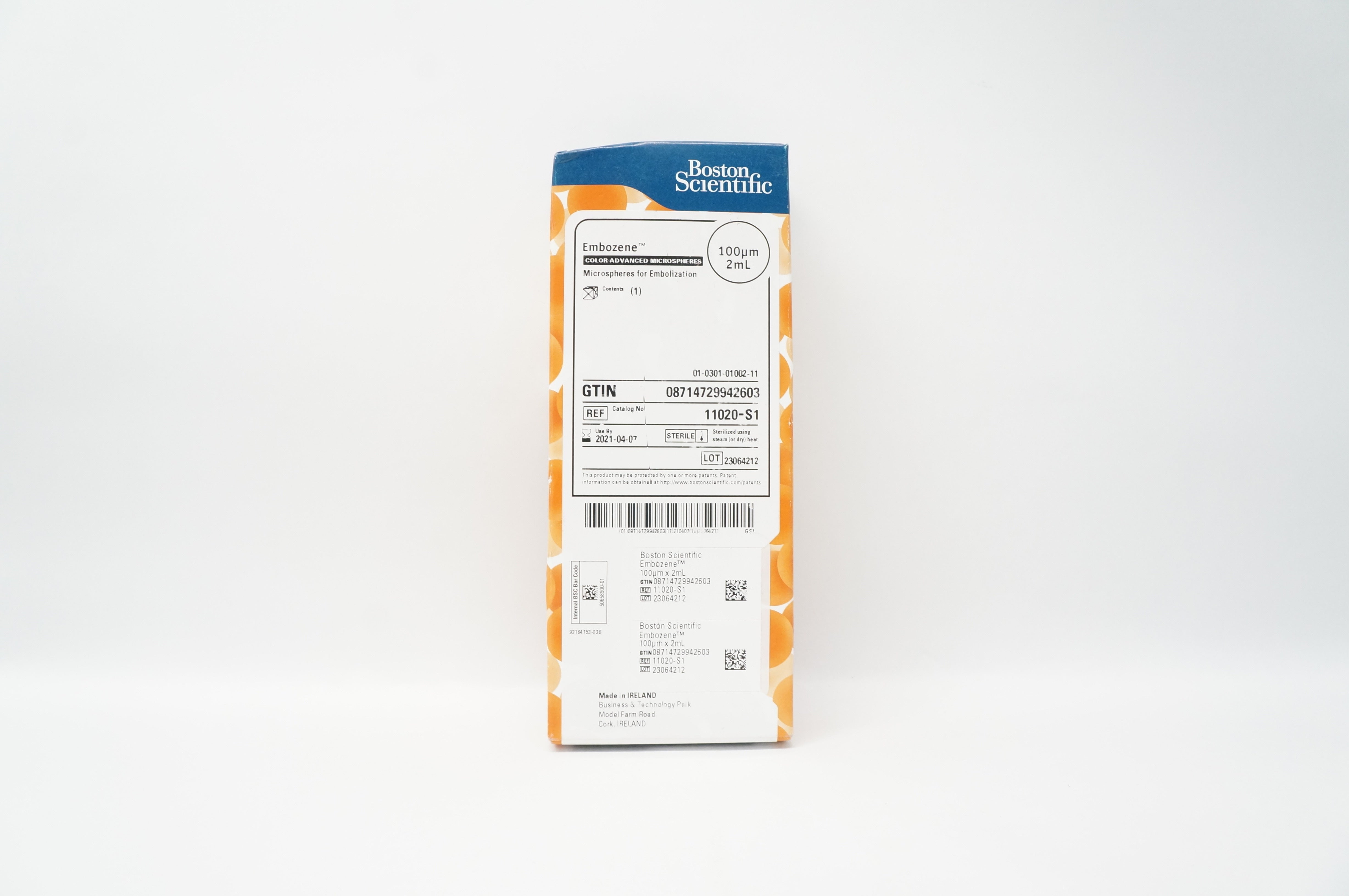 Boston Scientific 11020-S1 Embozene Microspheres for Emboloization 100µm 2ml (x)