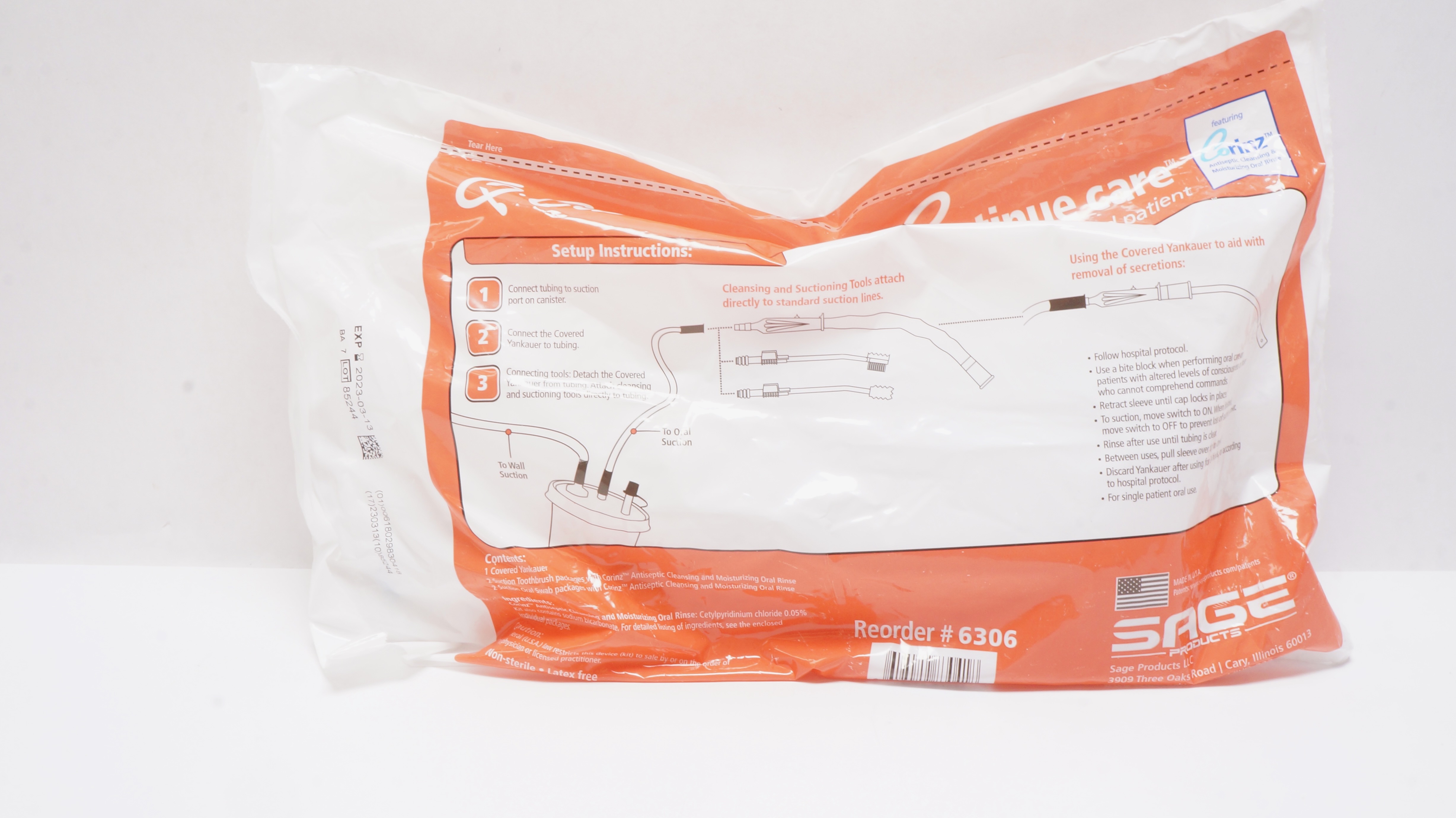 Sage 6306 Q.Care Continue Care for the Non-Ventilated Patient (x)