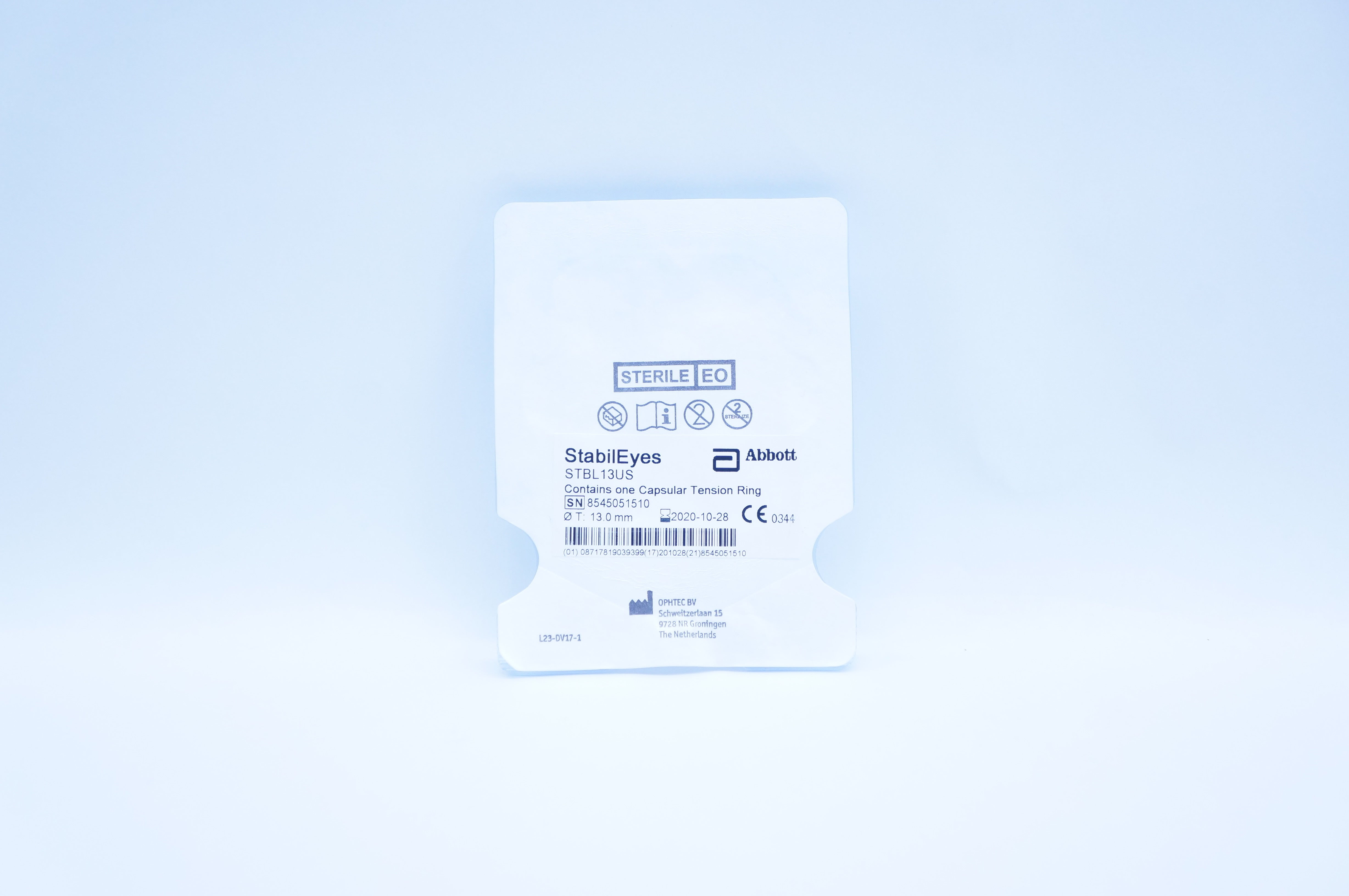 Ophtec BV STBL13US Abbott StabilEyes Capsular Tension Ring 13.0mm (x)