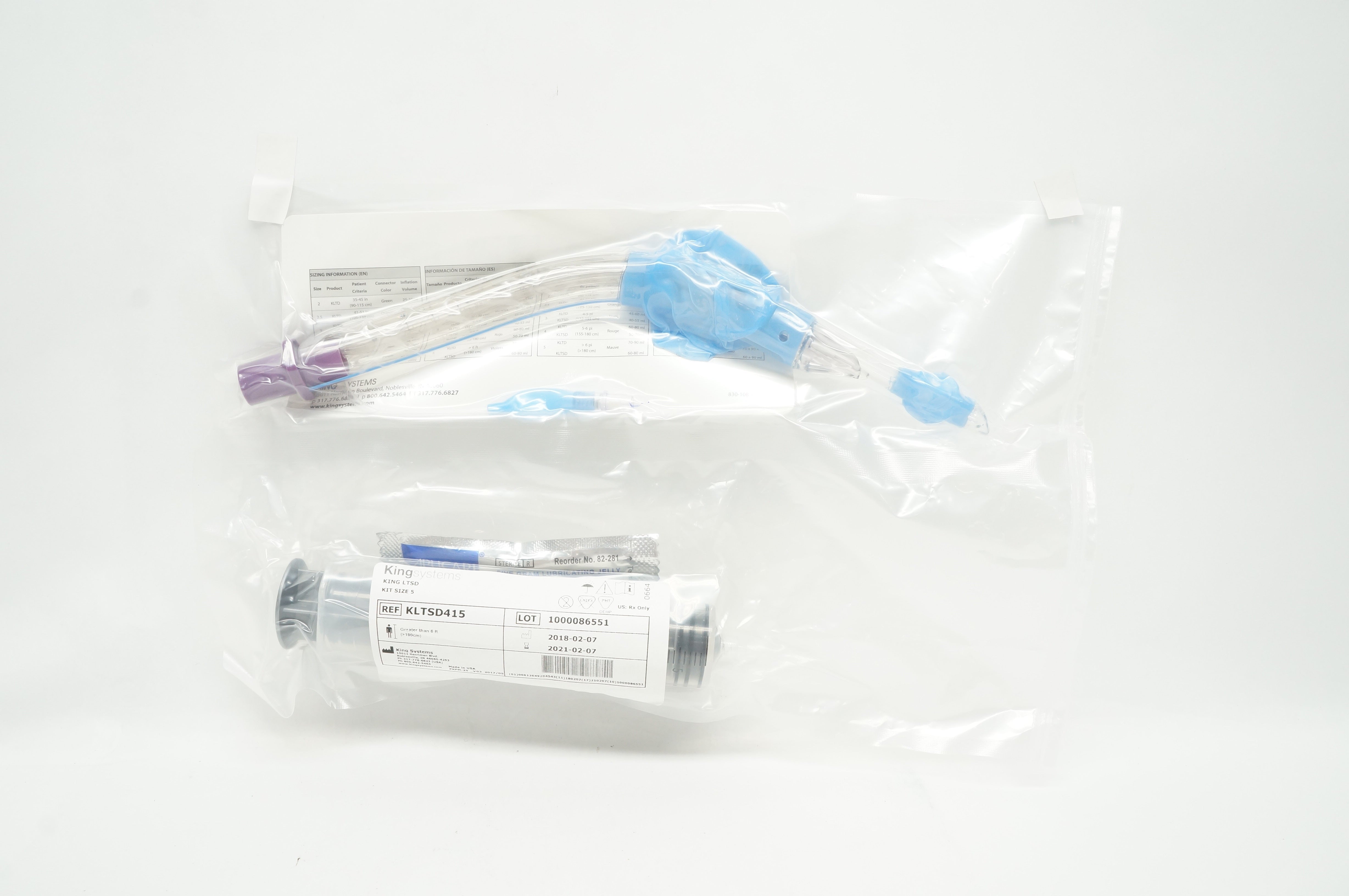 King Systems KLTSD415 kKing LTSD Kit Size 5,  >180cm