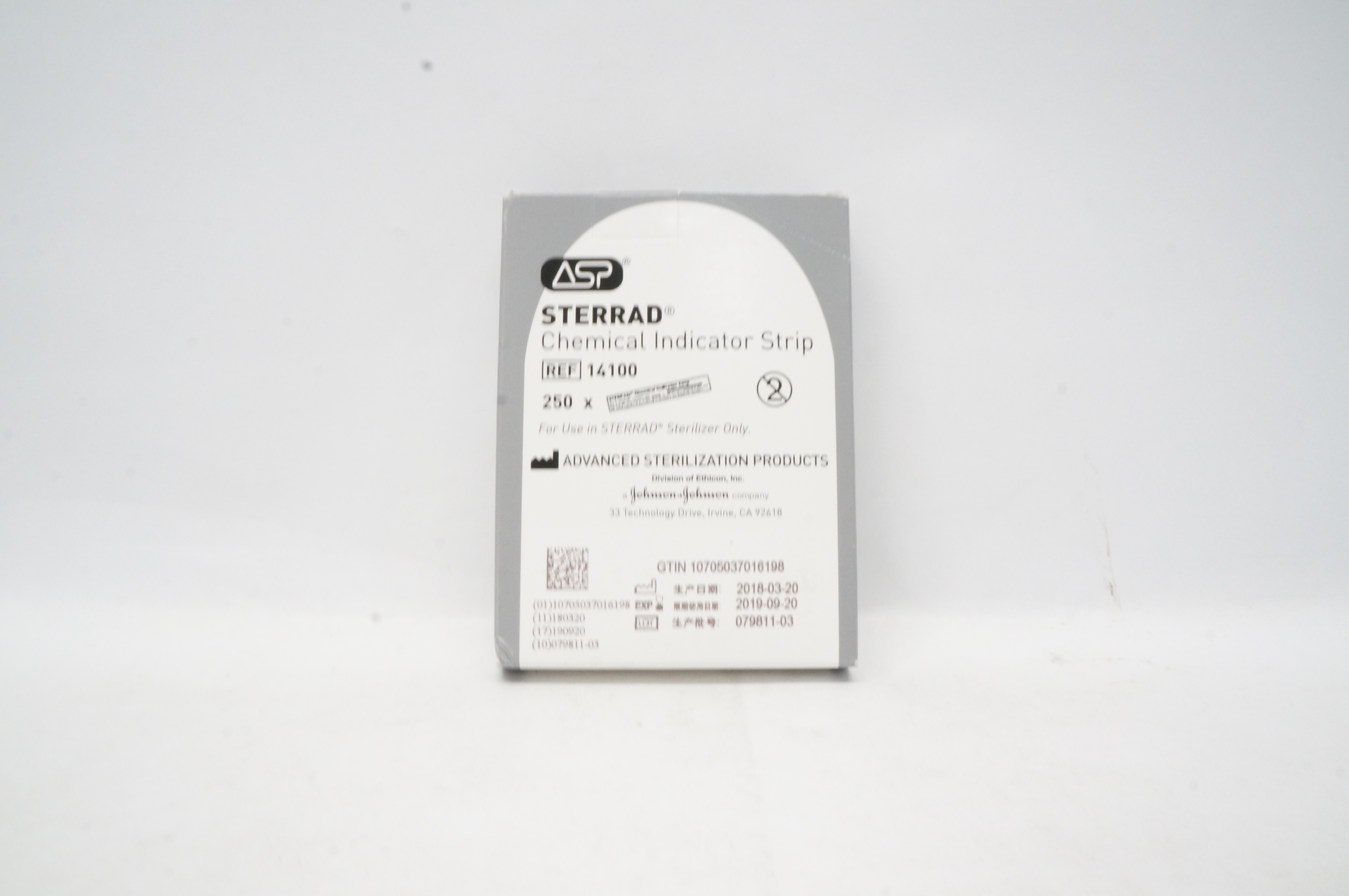 ASP 14100 Sterrad Chemical Indicator Strip (x) - Box of 250