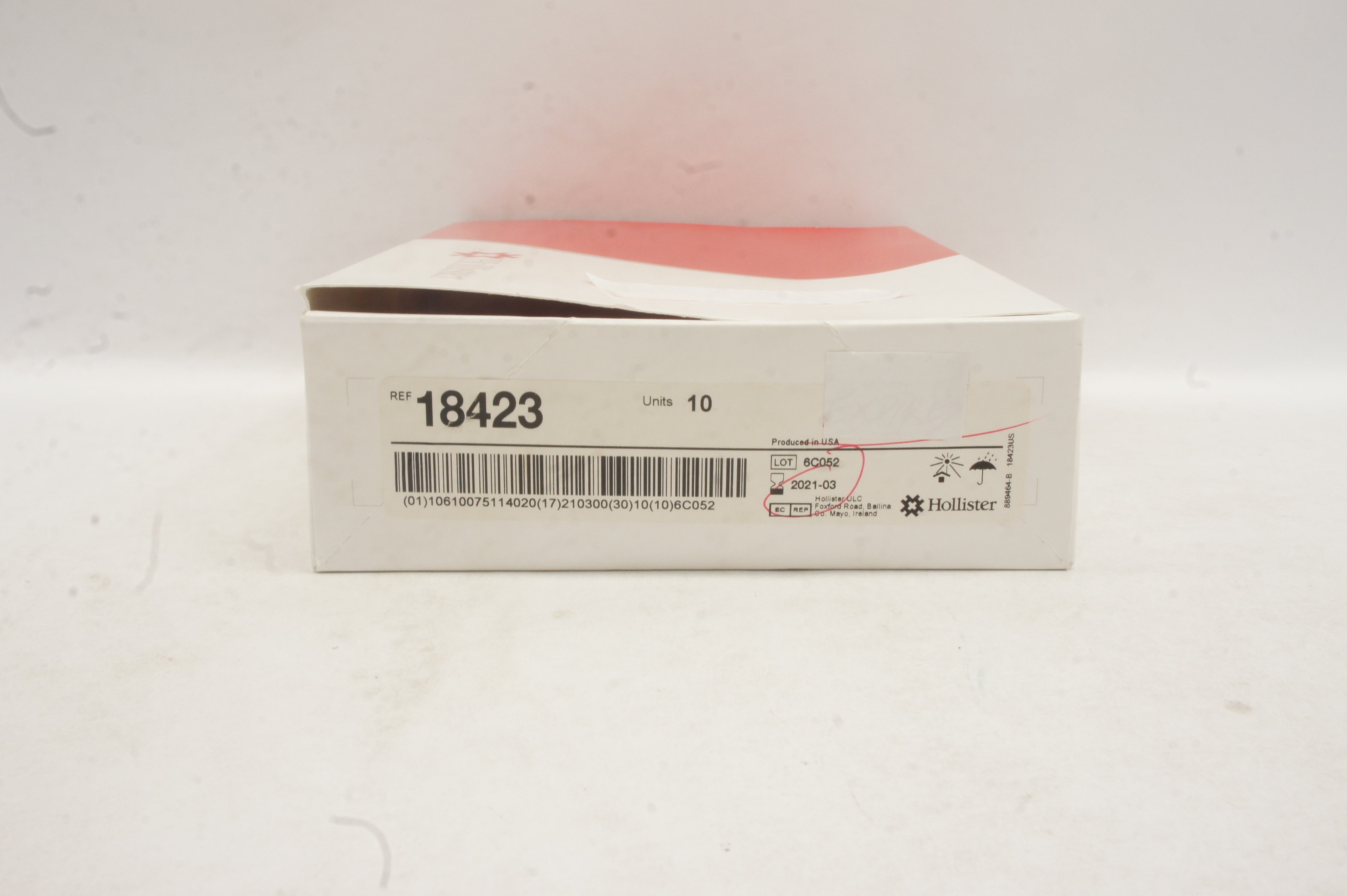 Hollister 18423 New Image 2-Piece Urostomy Pouch, 2 1/4 inch (x) - Box of 10