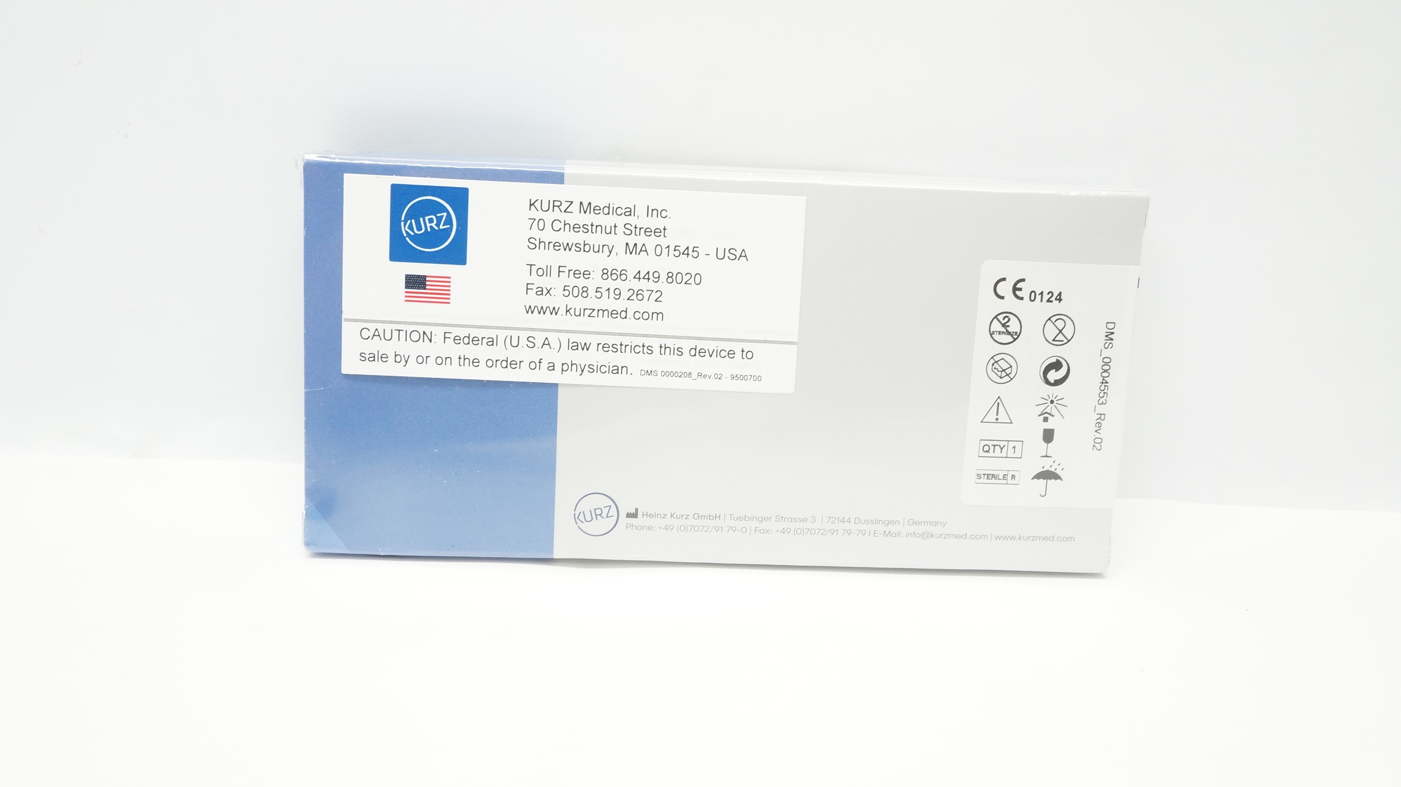 Heinz Kurz 1006158 K-Piston Titanium Surgical Implant 0.6 x 4.75 mm