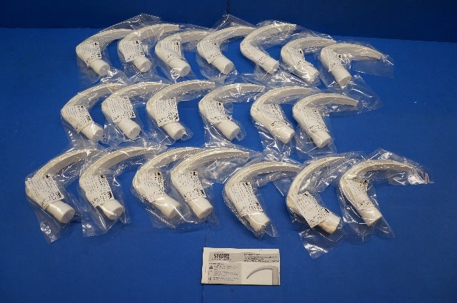 Karl Storz 8512AS Laryngobloc, Macintosh Size 4, One Piece Design ~ Pack of 20