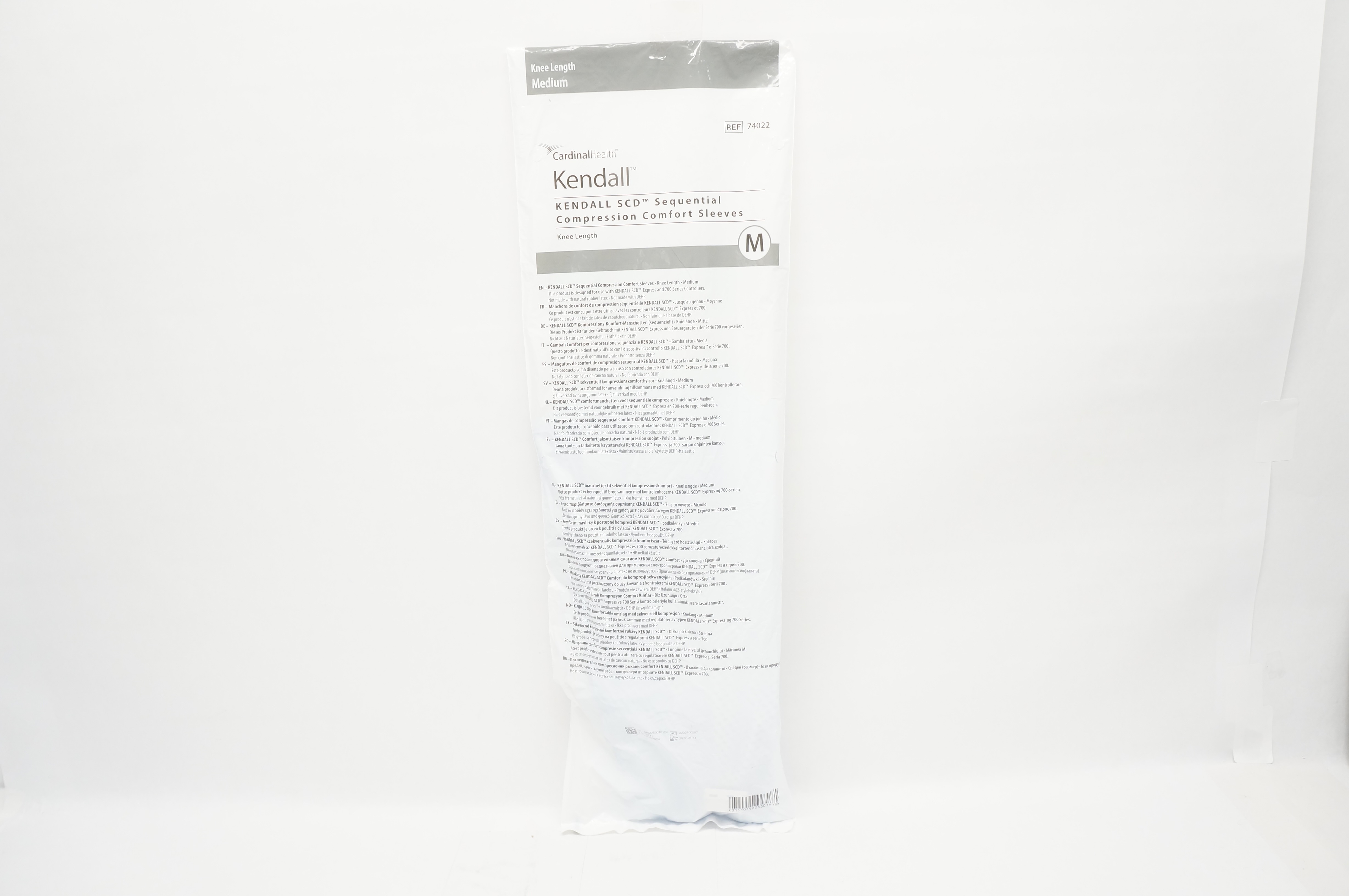 Cardinal Health 74022 Kendall SCD Sequential Compression Sleeves Knee Length M
