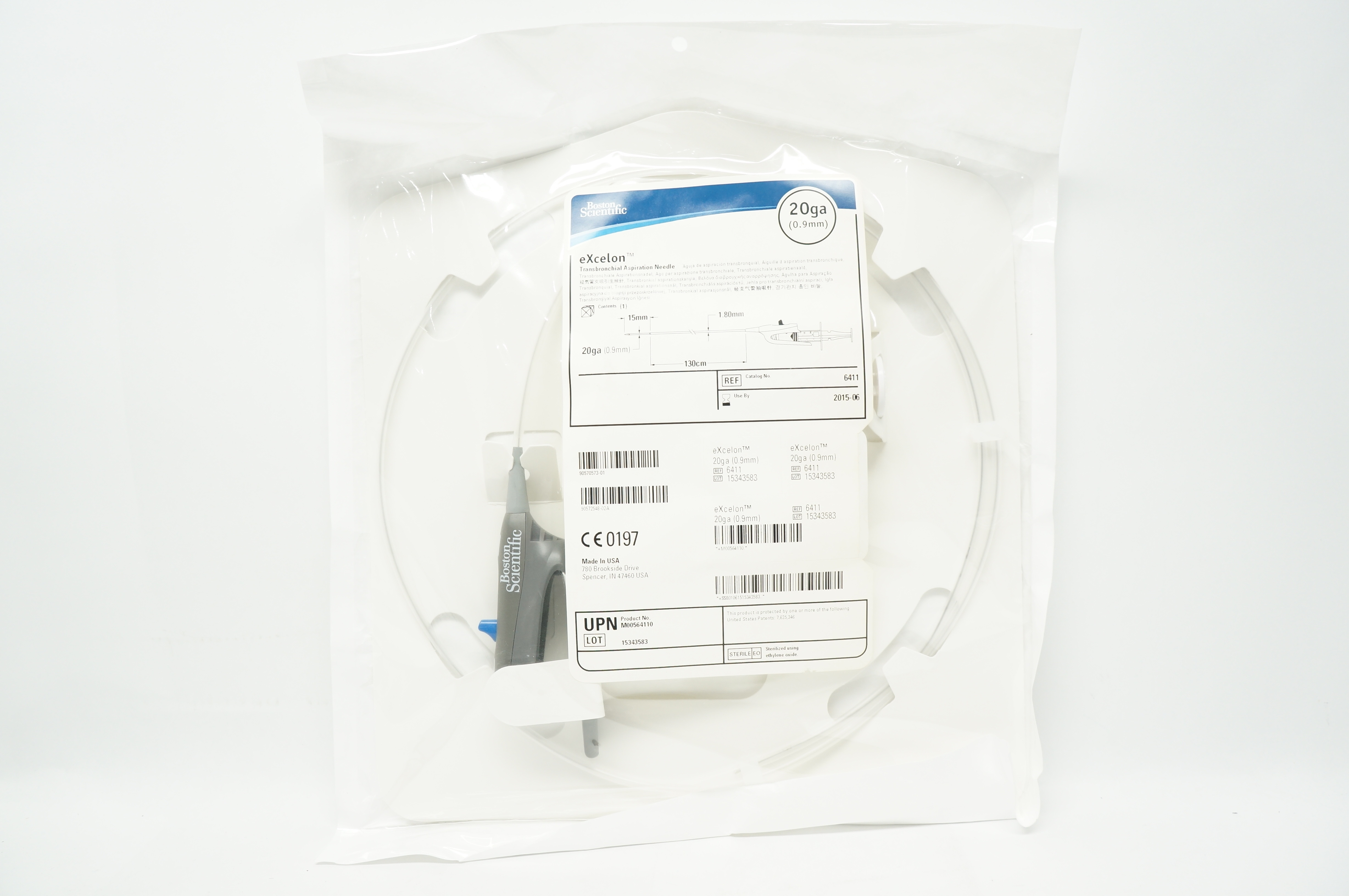 Boston Scientific 6411 Excelon Transbronchial Aspiration Needle 20Ga x 130cm (x)