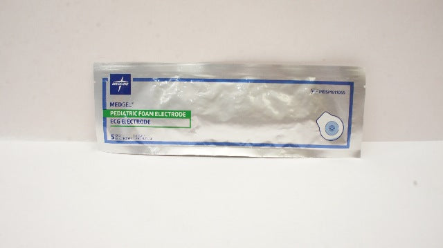 Medline MDSM611055 MedGel Pediatric Foam Electrode (x) - Box of 5