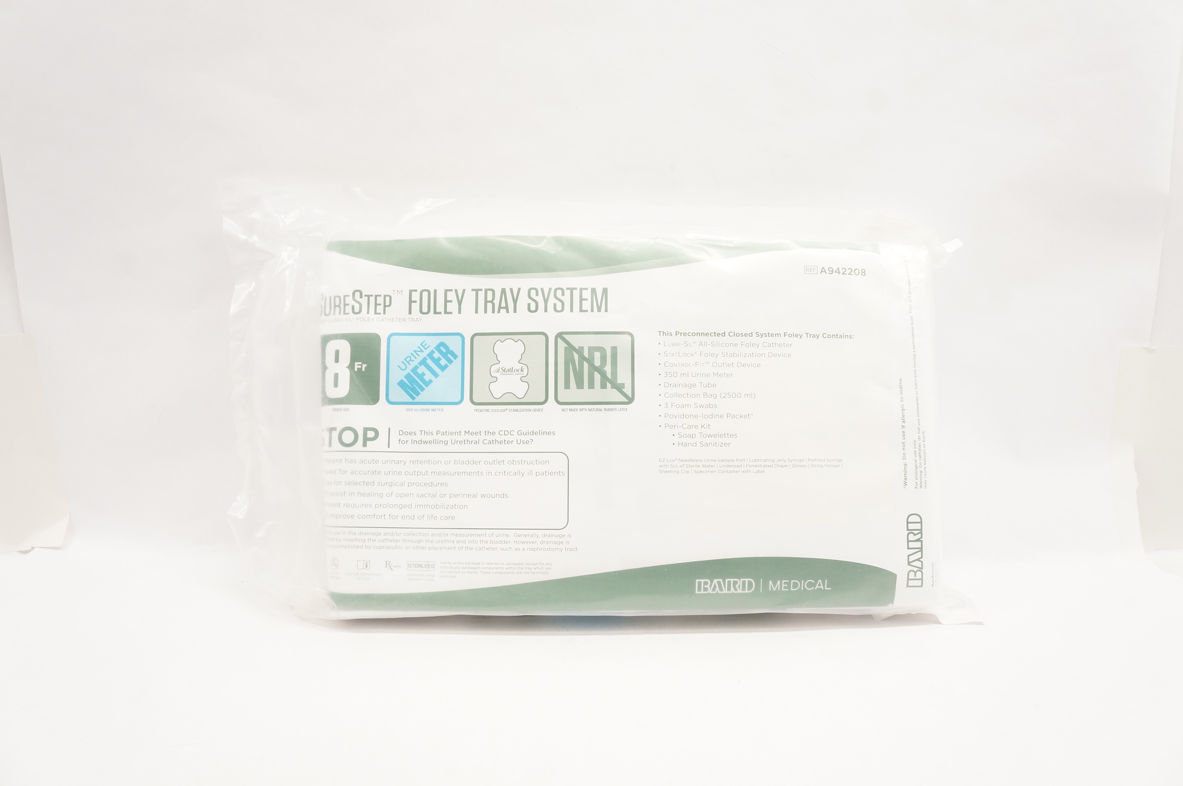 Bard A942210 SureStep Foley Tray System 10Fr. (x)