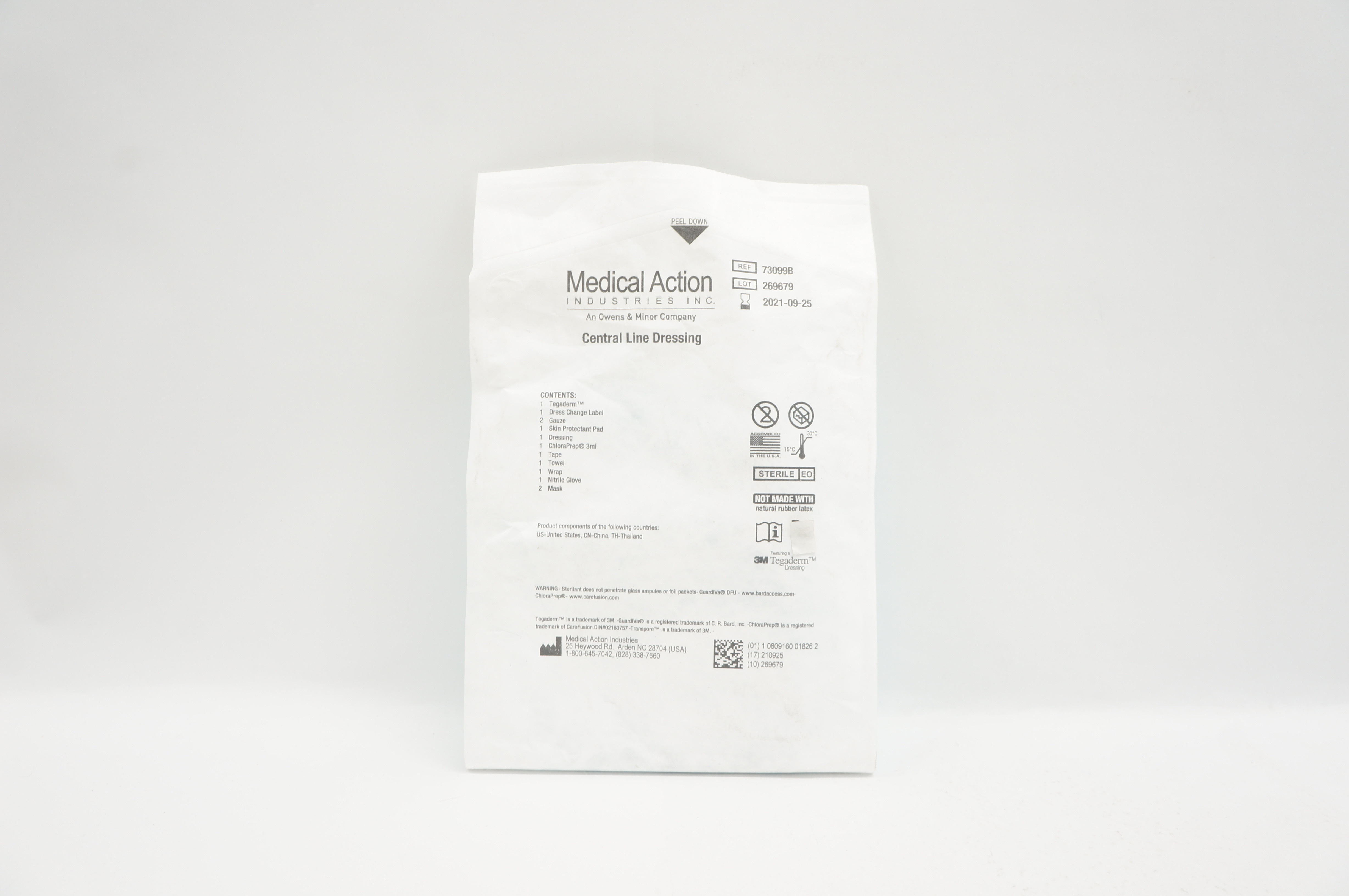 3M 73099B Tegaderm Medical Action Central Line Dressing (x)