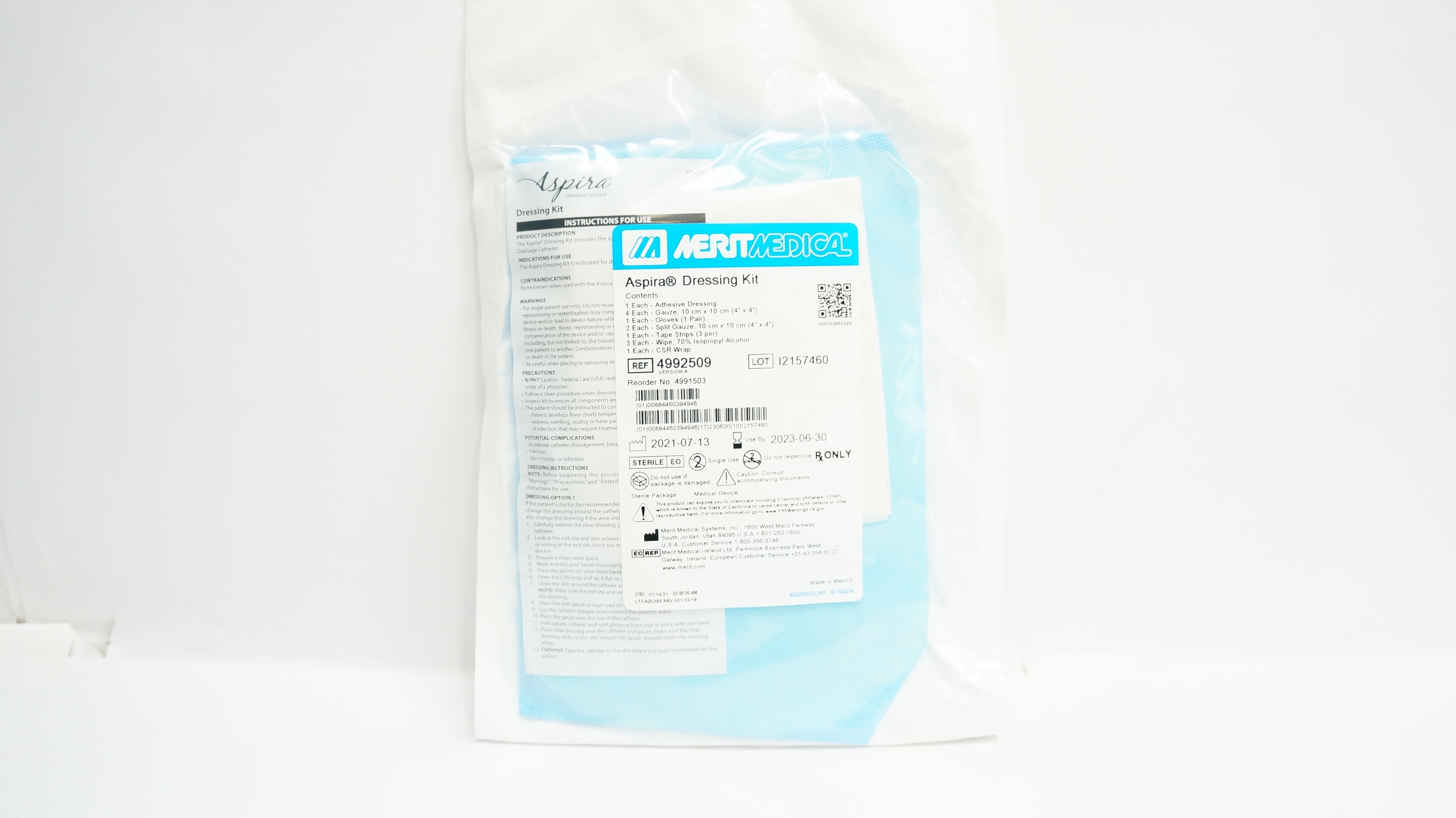 Merit Medical 4992509 Aspira Drainage Kit 1L (x)