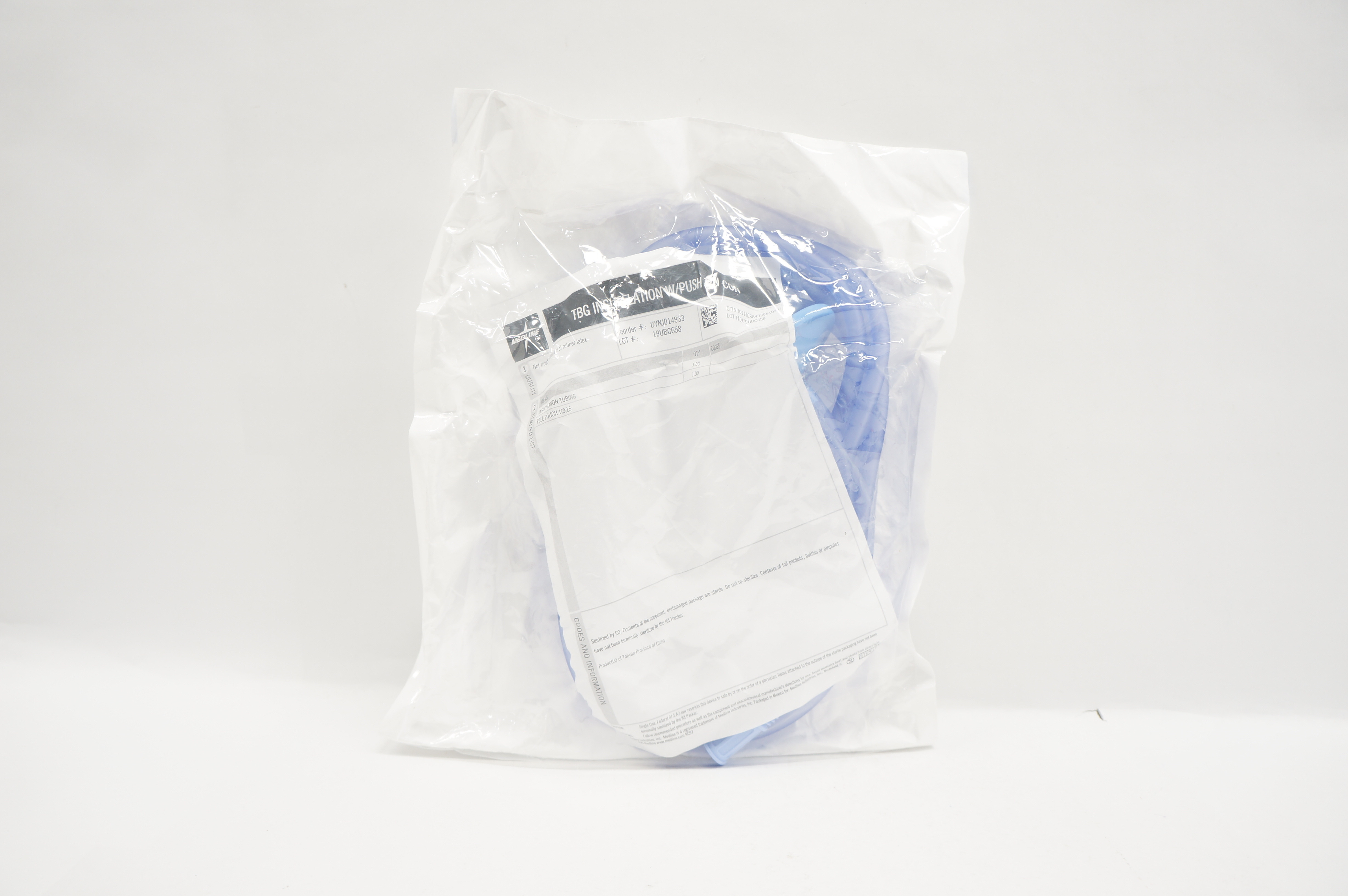 Medline DYNJ014933 TBG Insufflation with Push on Con