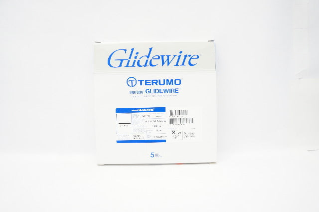 Terumo GR2502 Glidewire Radiopaque Straight 0.025in x 180cm x 3cm (x) - Box of 5