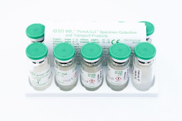 BD 221608 BBL Port-A-Cul Vial Prepared Medium ~ Pack of 10 (x)