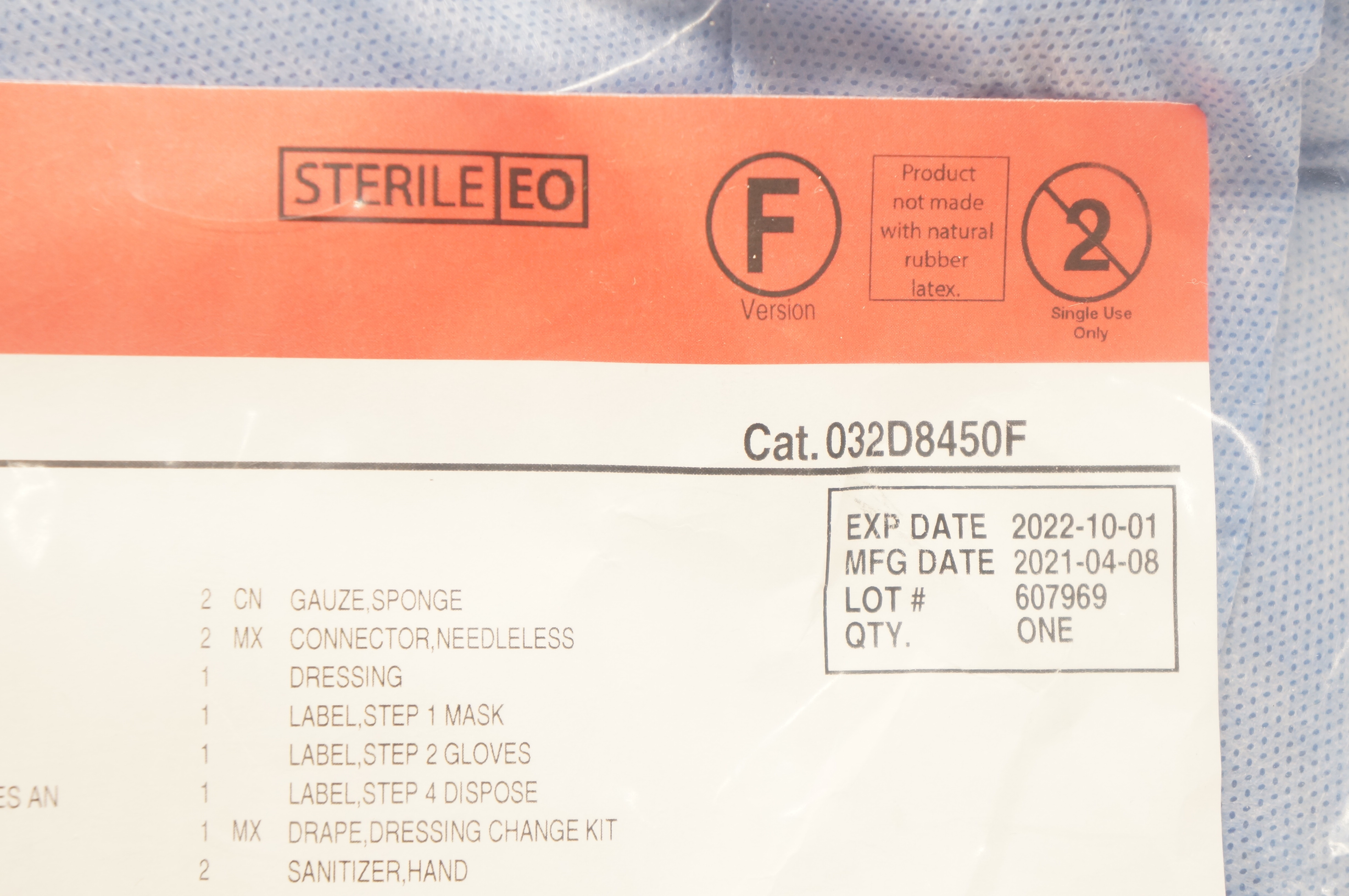 Cardinal Health 032D8450F Presourse Dressing Change 2 Drape