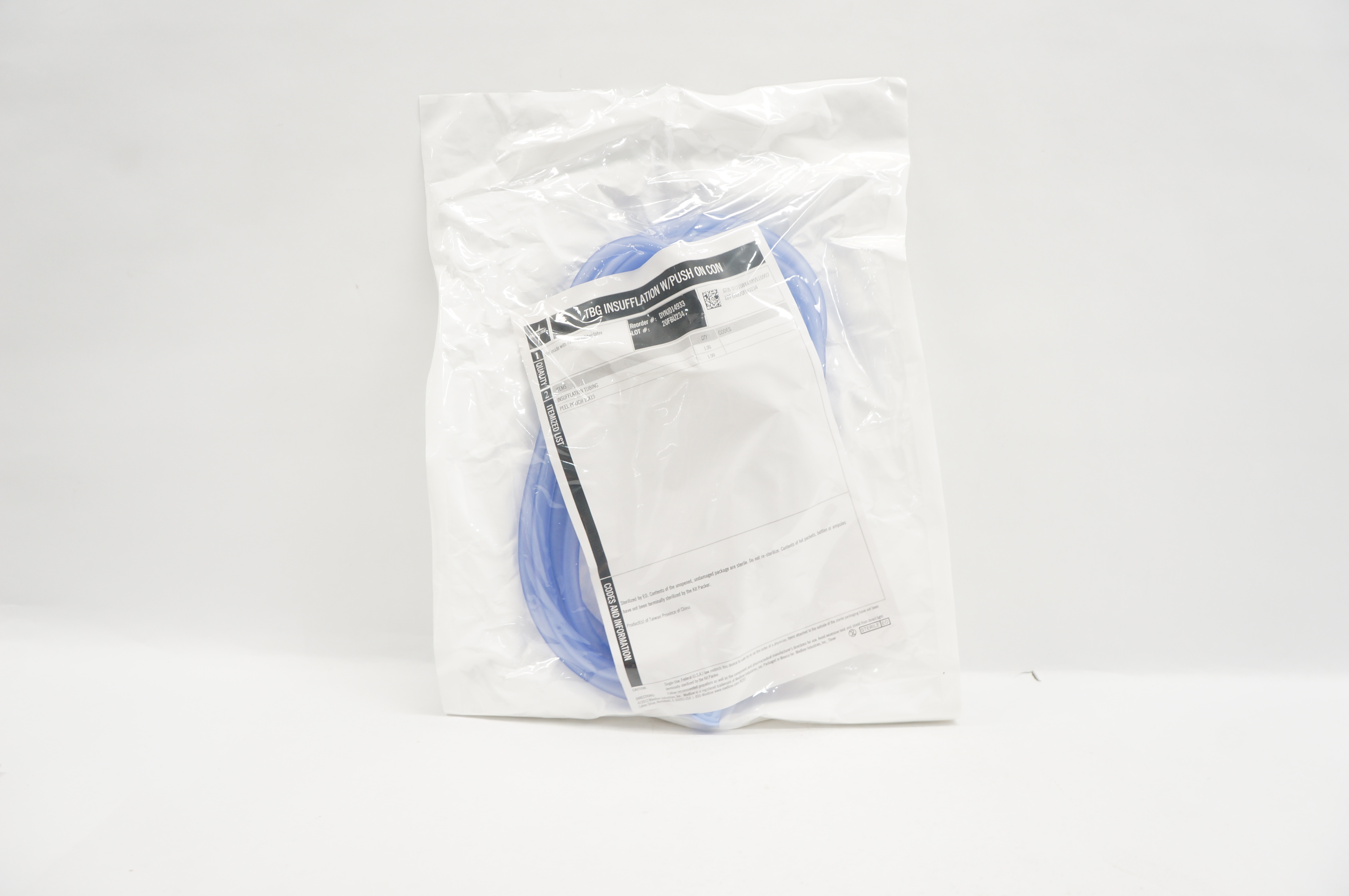 Medline DYNJ014933 TBG Insufflation with Push on Con