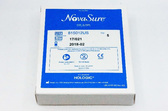Hologic 815012US NovaSure CO2 (USP) (x) ~ Box of 3