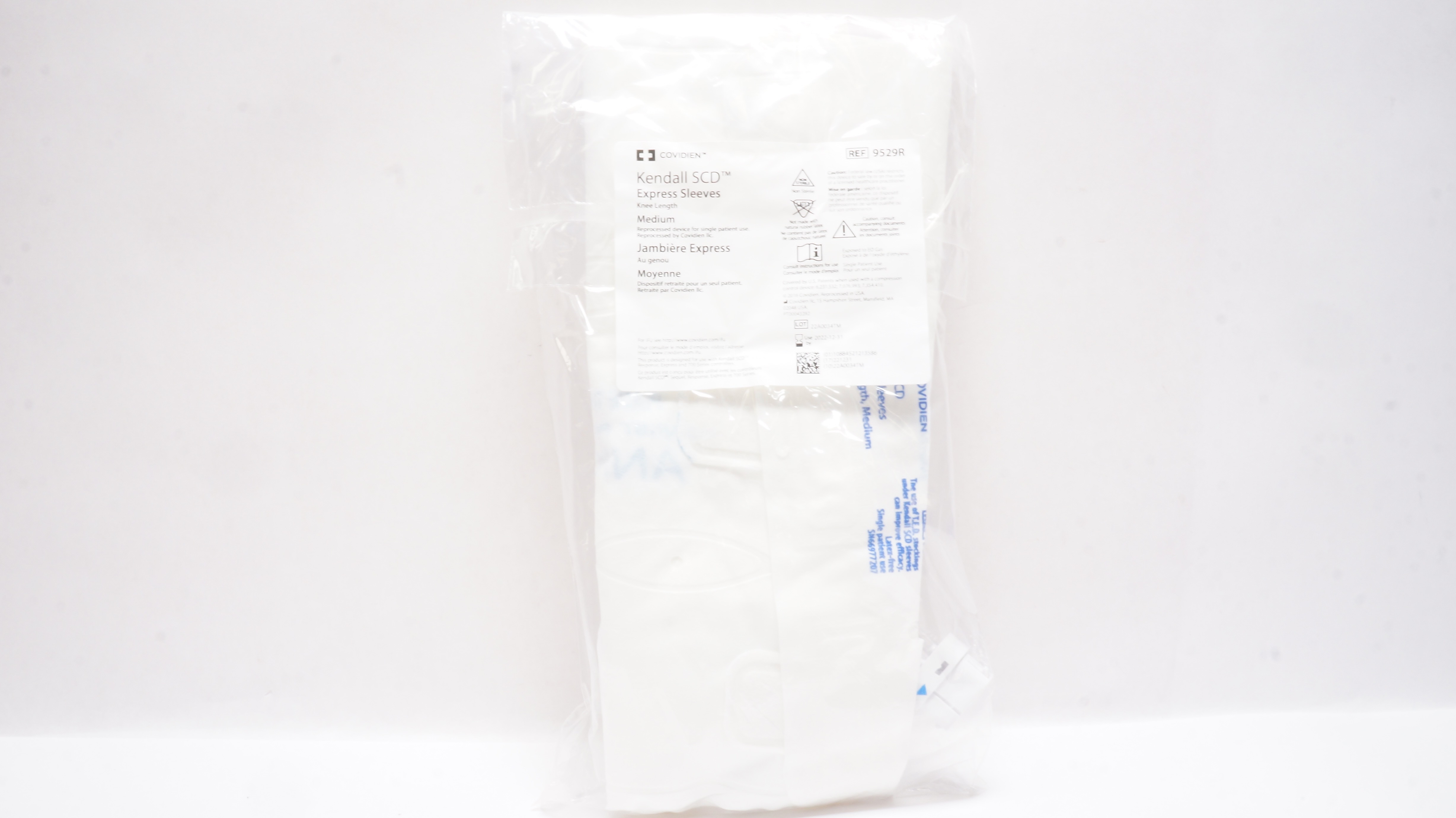 Covidien 9529R Kendall SCD Express Sleeves Knee Length Medium (x)