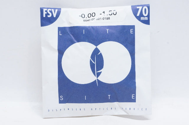 Dispensers Optical Service -0.00 - 1.50 Plastic FSV, 70mm