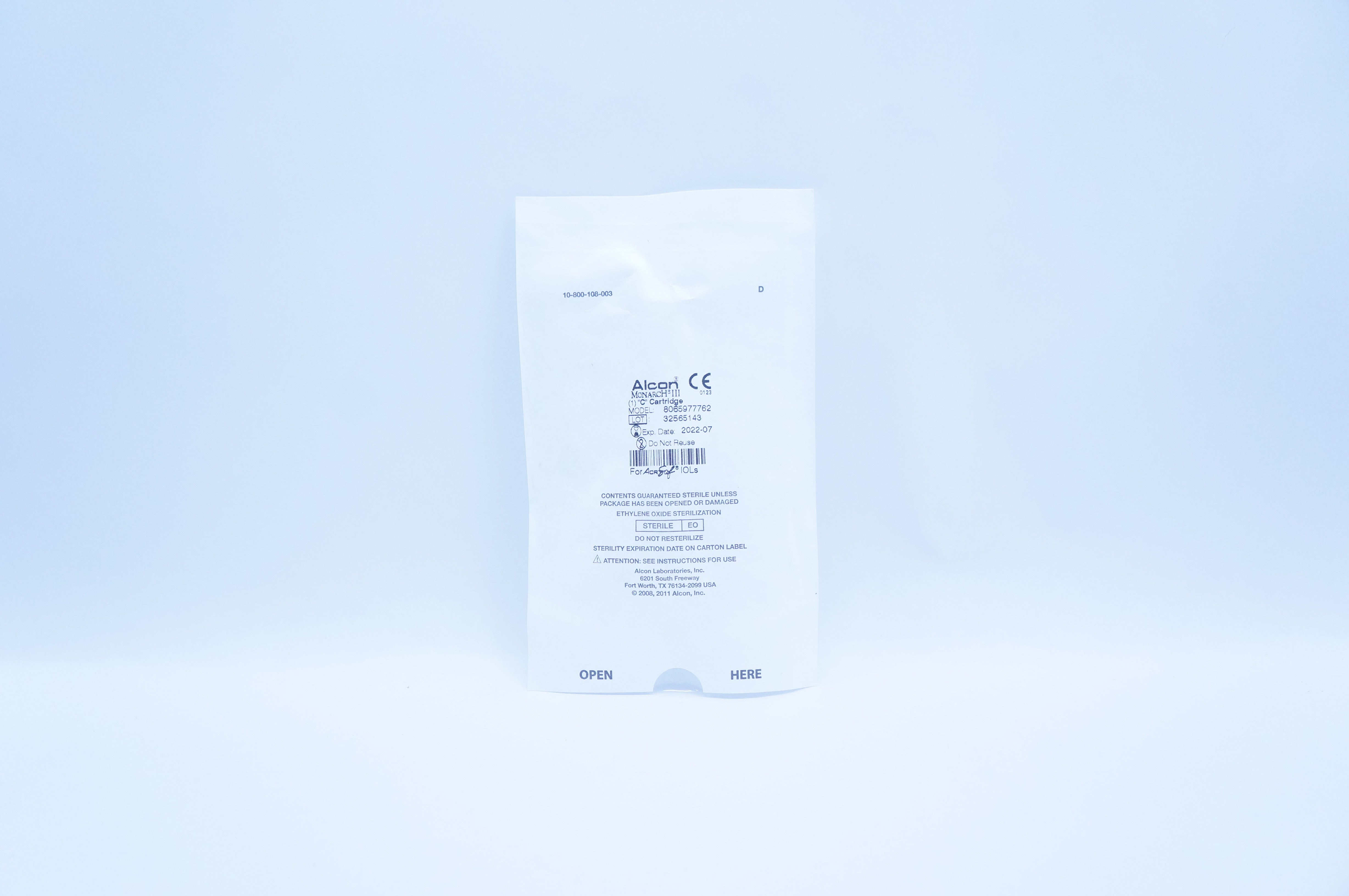 Alcon 8065977762 Monarch III "C" Cartridge