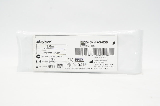 Stryker 5407-FA3-030 Tapered Router 3.0mm (x)