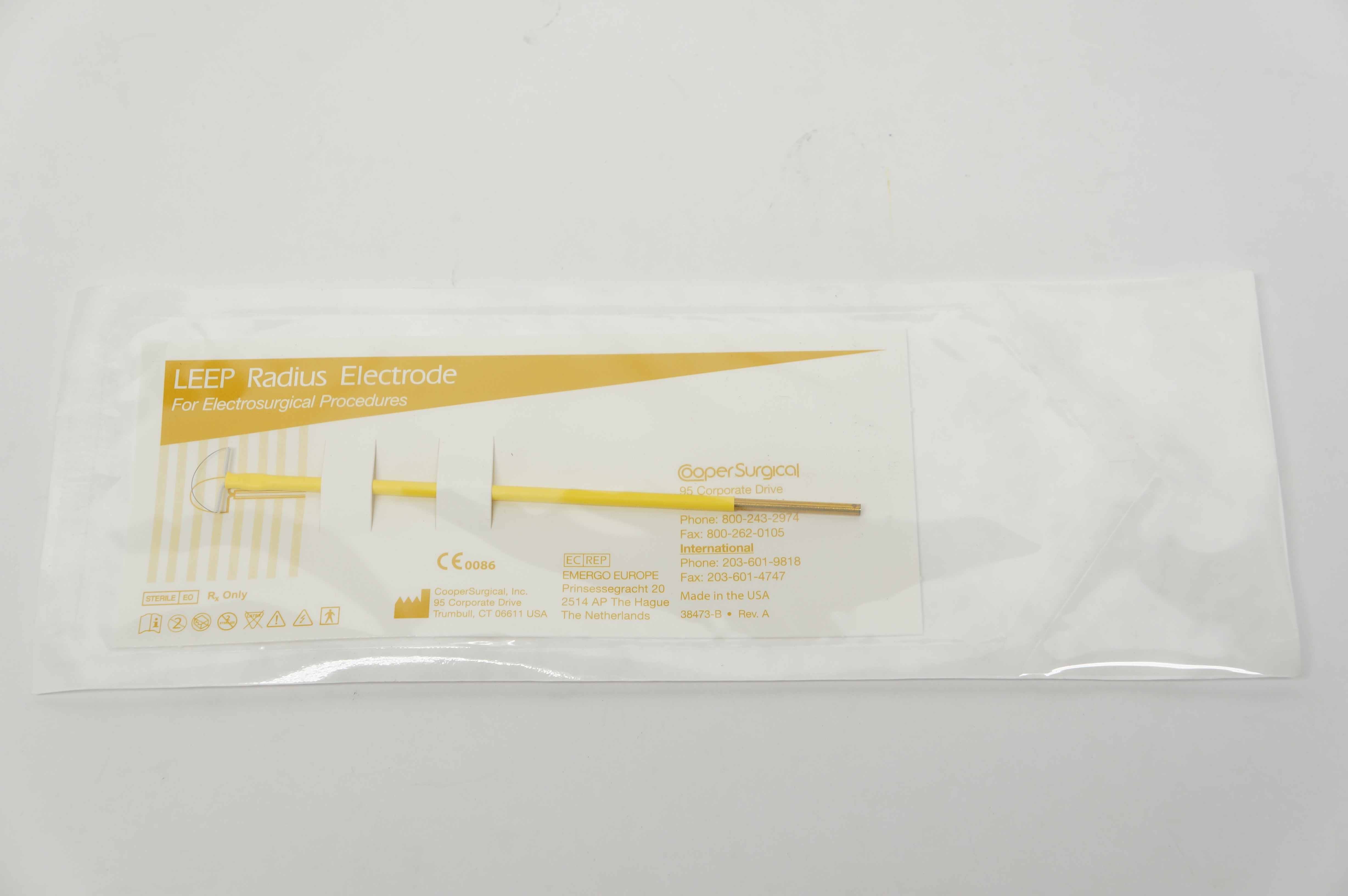 Cooper Surgical R1505 Leep Radius Electrode 1.5cm x 0.5cm, 12cm Shaft (x)