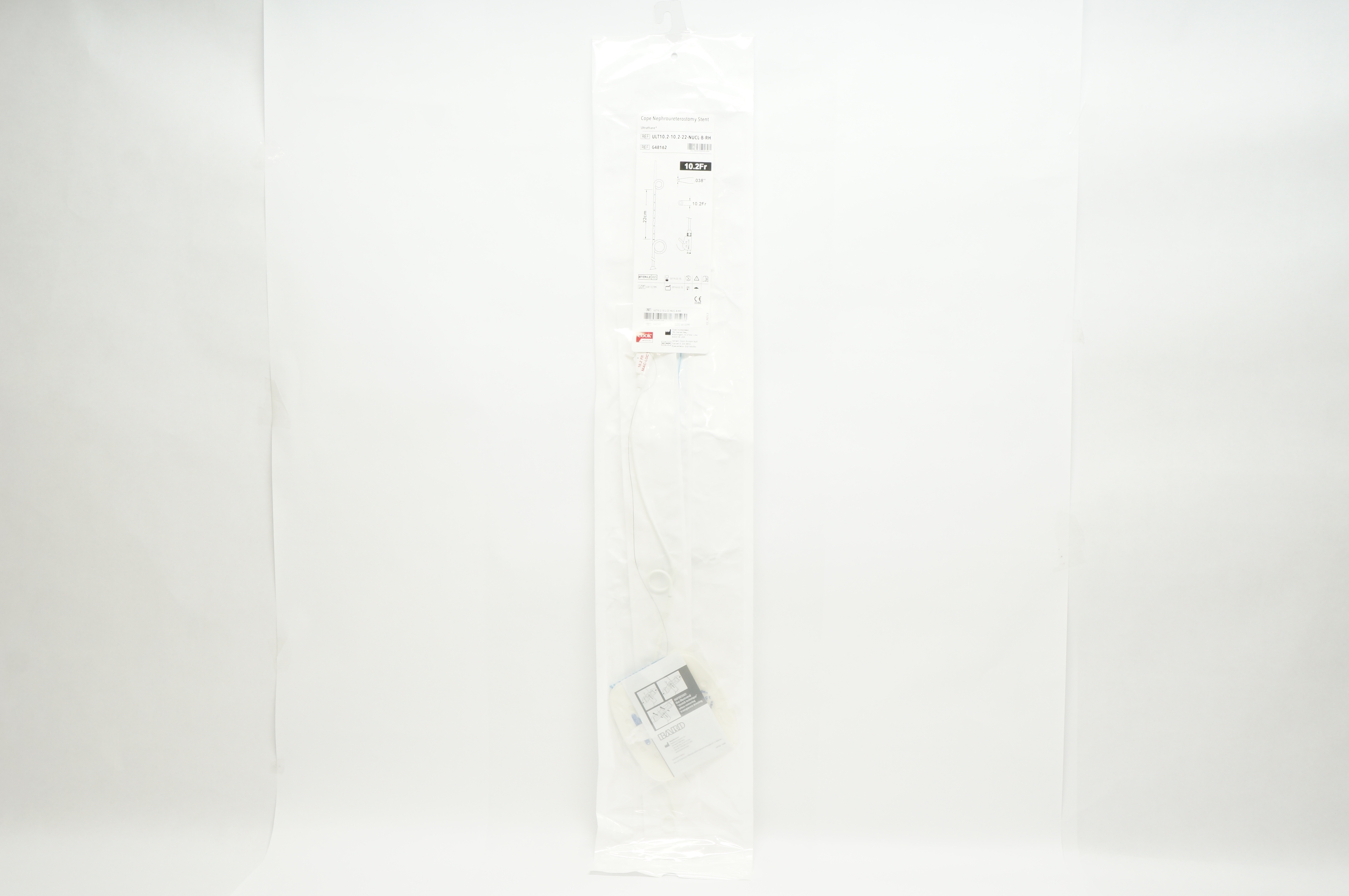 Cook Medical G48162 Ultrathane Cope Nephroureterostomy Stnt. 10.2Fr x 22cm (X)