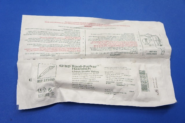 BD 373460 Bard-Parker Heimlich Chest Drain Valve (x)