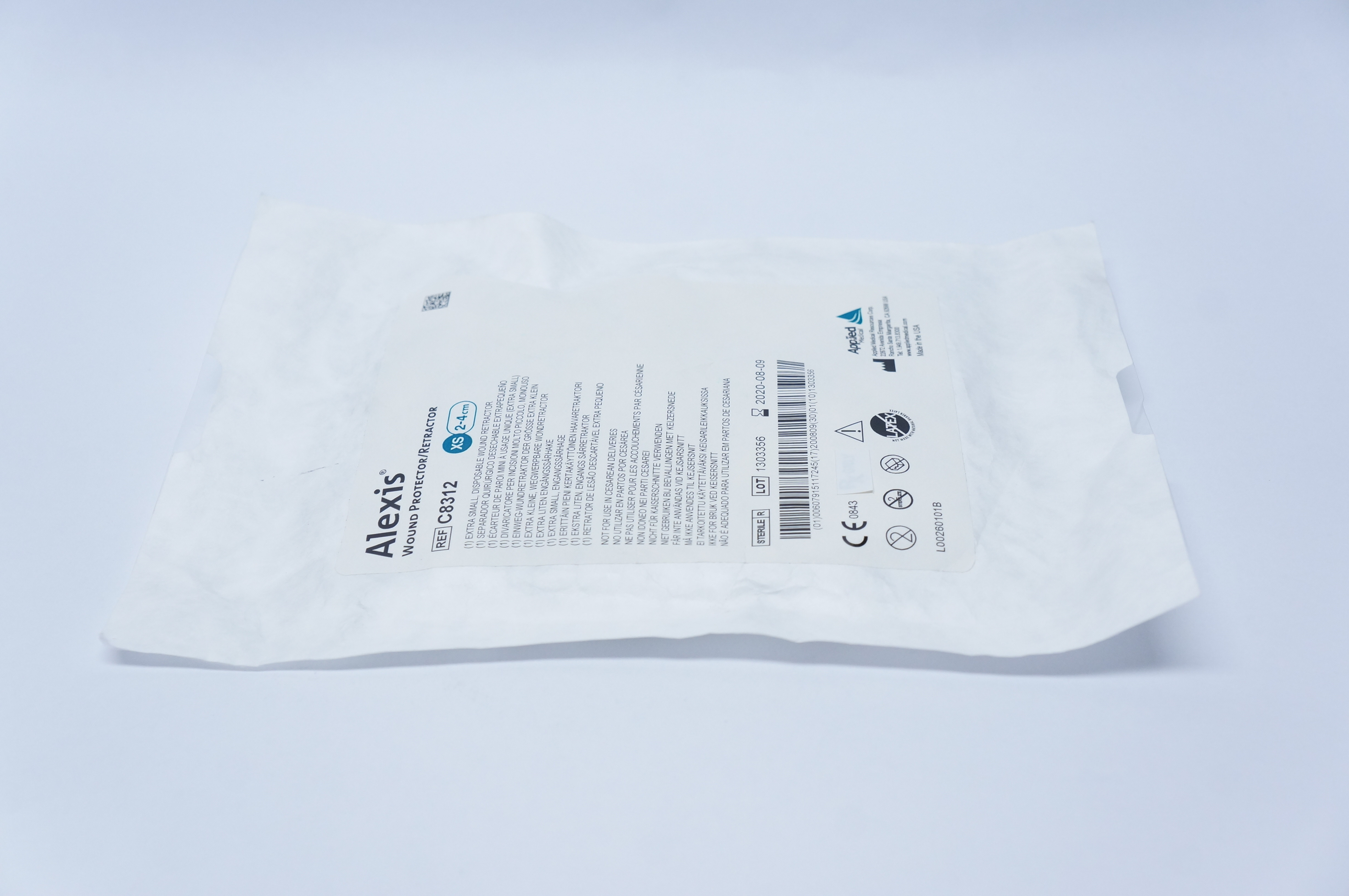 Applied Medical C8312 Alexis Wound Protector/Retractor, XS 2-4cm, Extra Small(x)