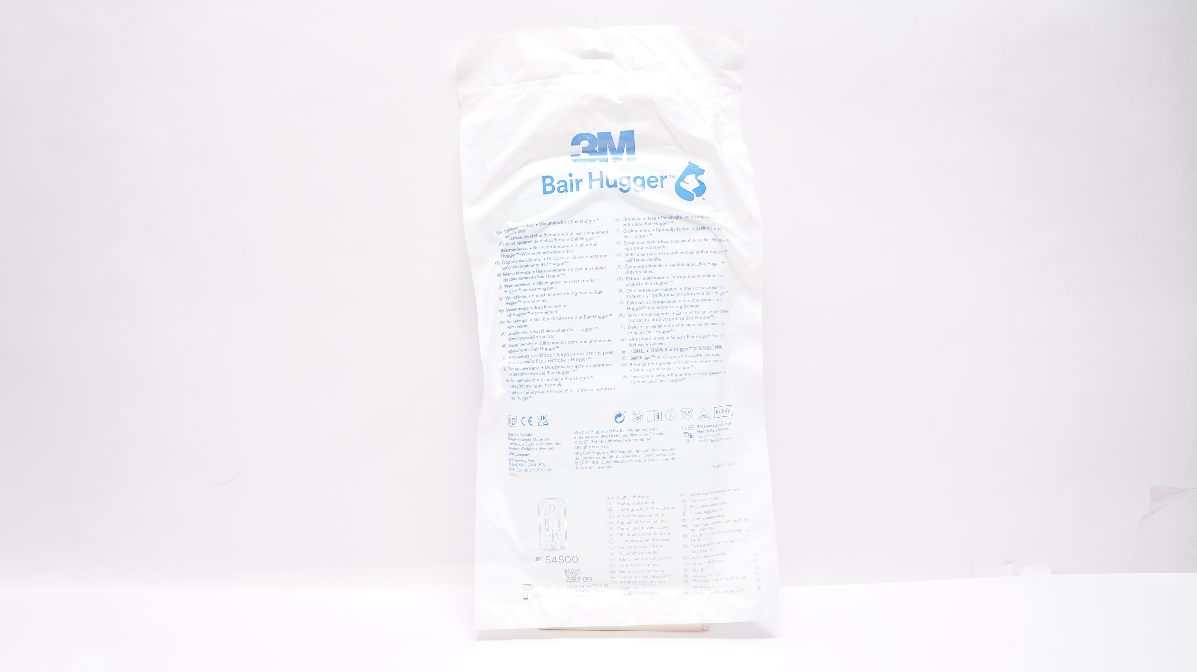 3M 54500 Bair Hugger Adult Underbody Warming Blanket