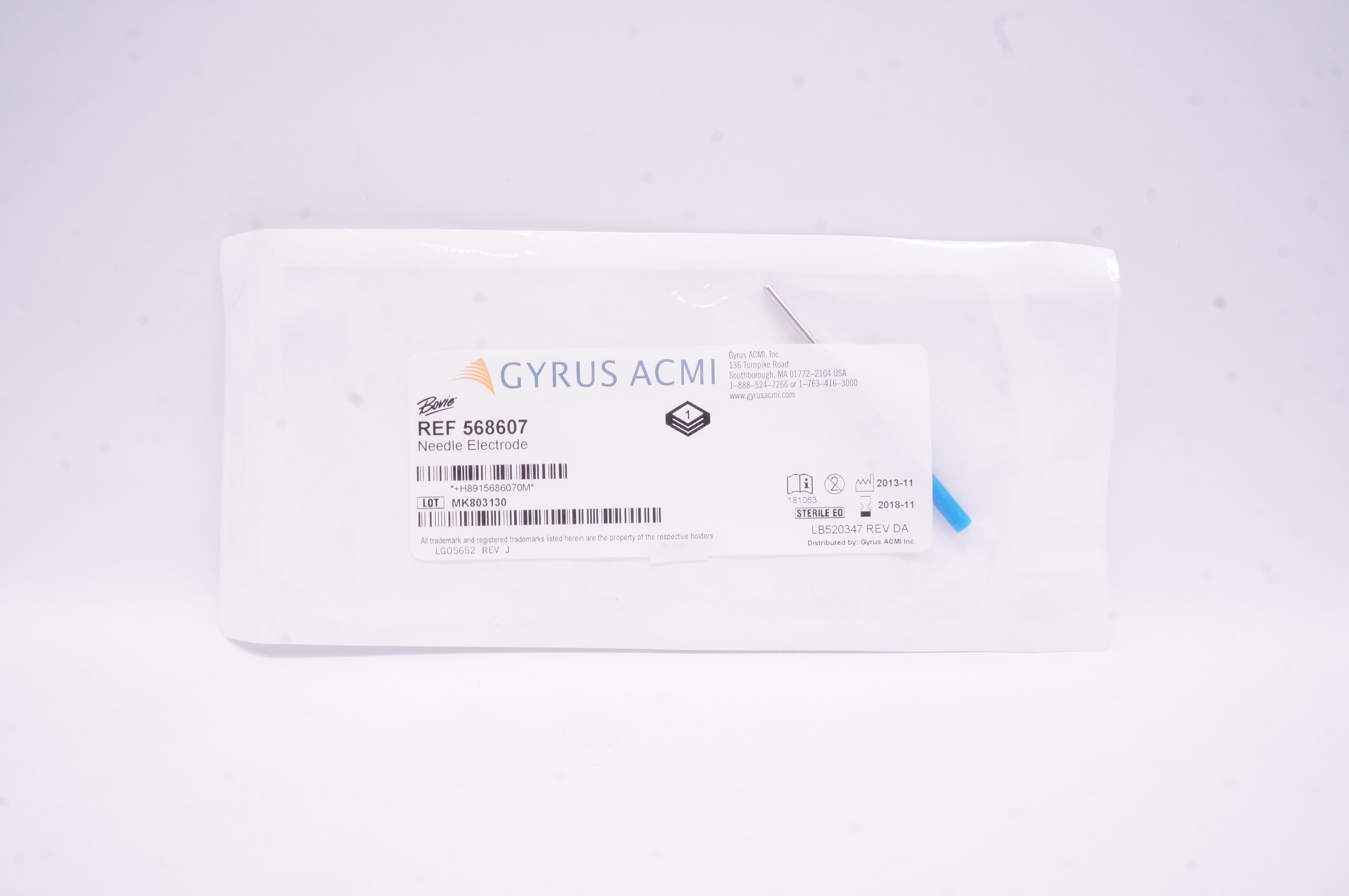 Gyrus ACMI 568607 Ndle. Electrode (x)