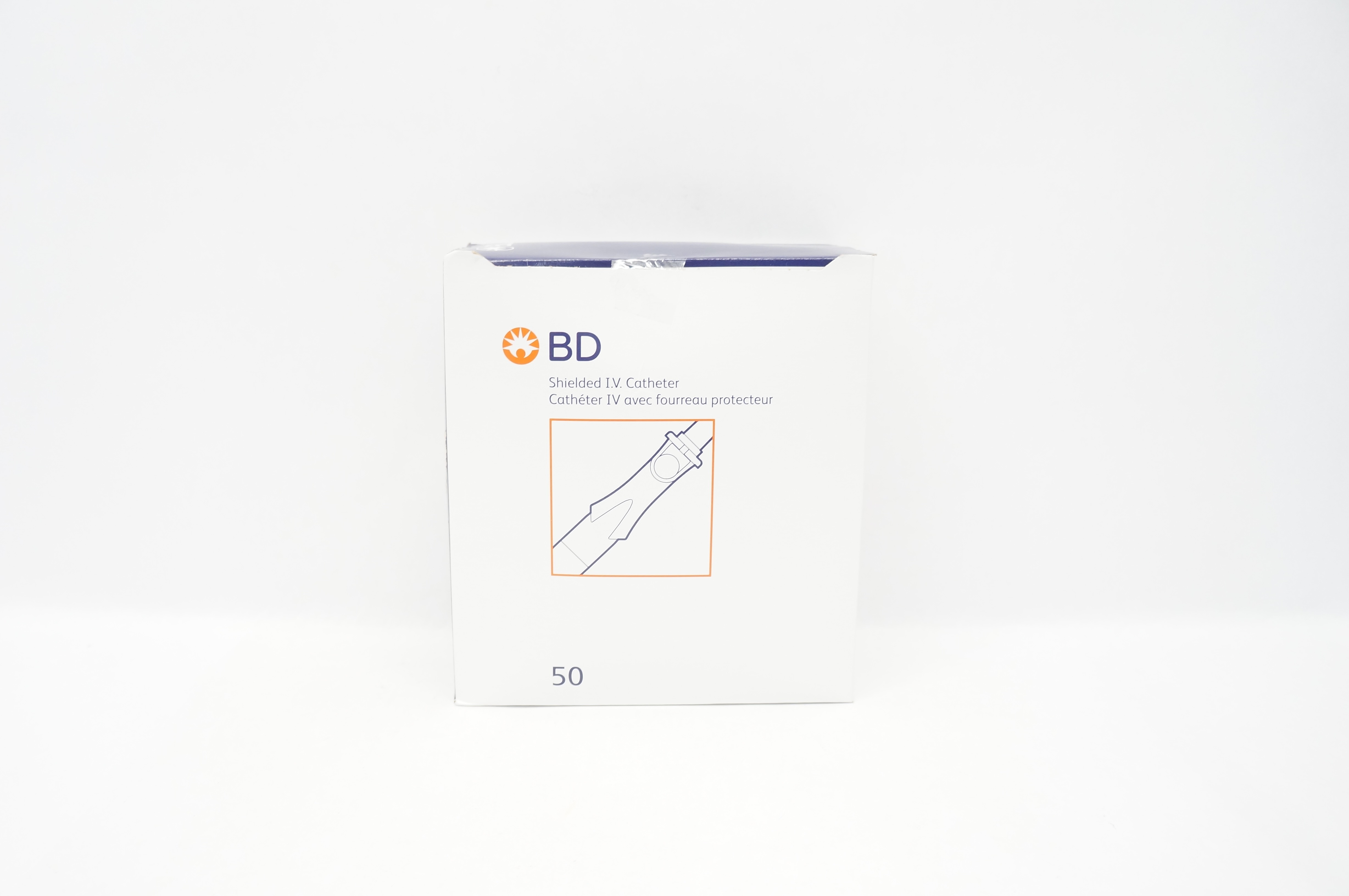 BD 381433 Insyte Autoguard Shielded IV Cath. 20Ga x 1inch, 65ml/min - Box of 50