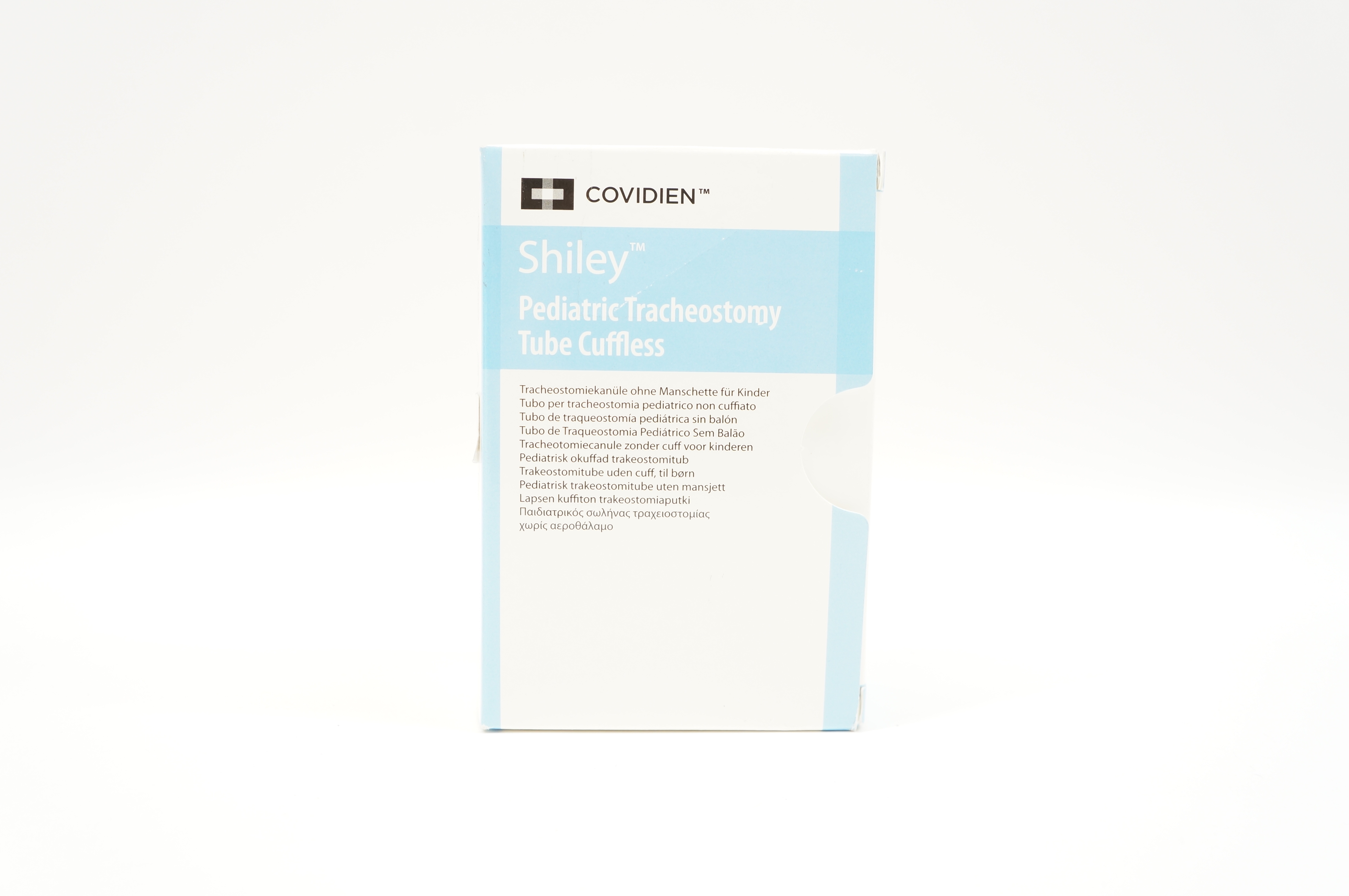 Covidien 3.0PED Shiley Pediatric Tracheostomy Tube Cuffless 3mm ID x 4.5mm (x)