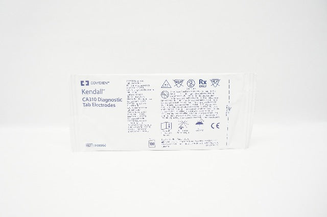 Covidien EF00066 Kendall CA310 Diagnostic Tab Electrodes - Pack of 100