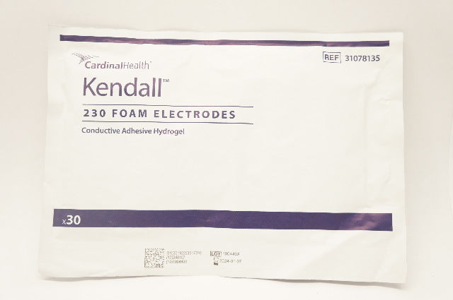 Cardinal Health 31078135 Kendall 230Foam Electrodes - Pack of 30