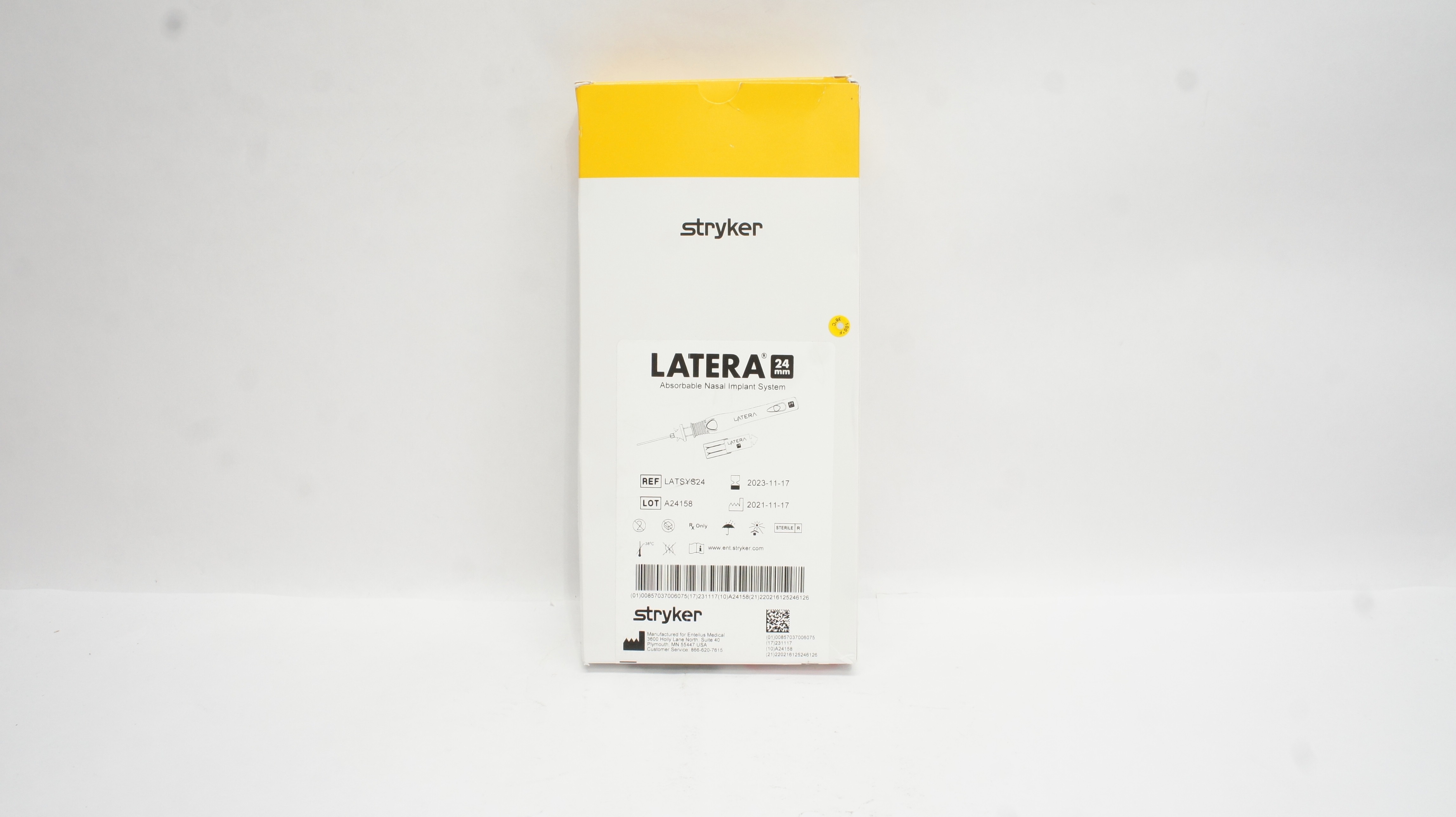 Stryker LATSYS24 Latera Absorbable Nasal Implants System 24mm (x)