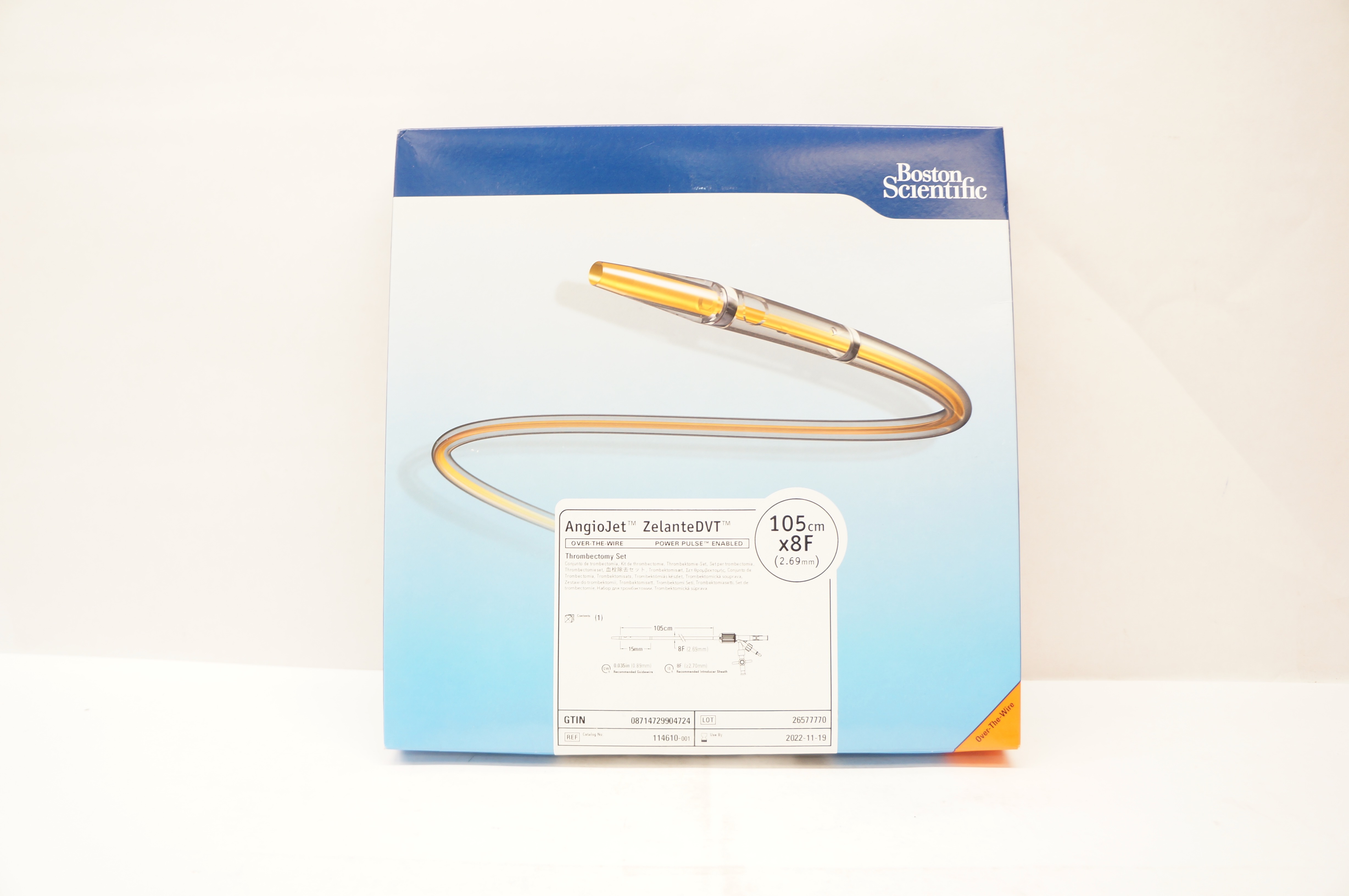 Boston Scientific 114610 AngioJet Thrombectomy Set 105cm x 8F (x)