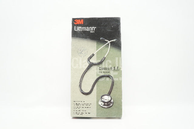 3M 2201 Littmann Classic II SE Stethoscope, Black 28inch