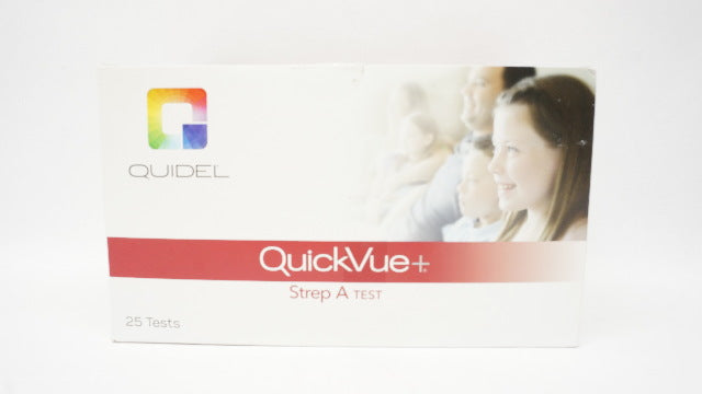 Quidel 20122 QuickVue+ Strep A 25 Test Kit (x) - Box of 25