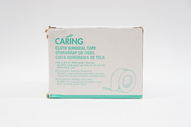 Caring PRM260103 Cloth Surgical Tape 3inch x 10yds - Box of 4