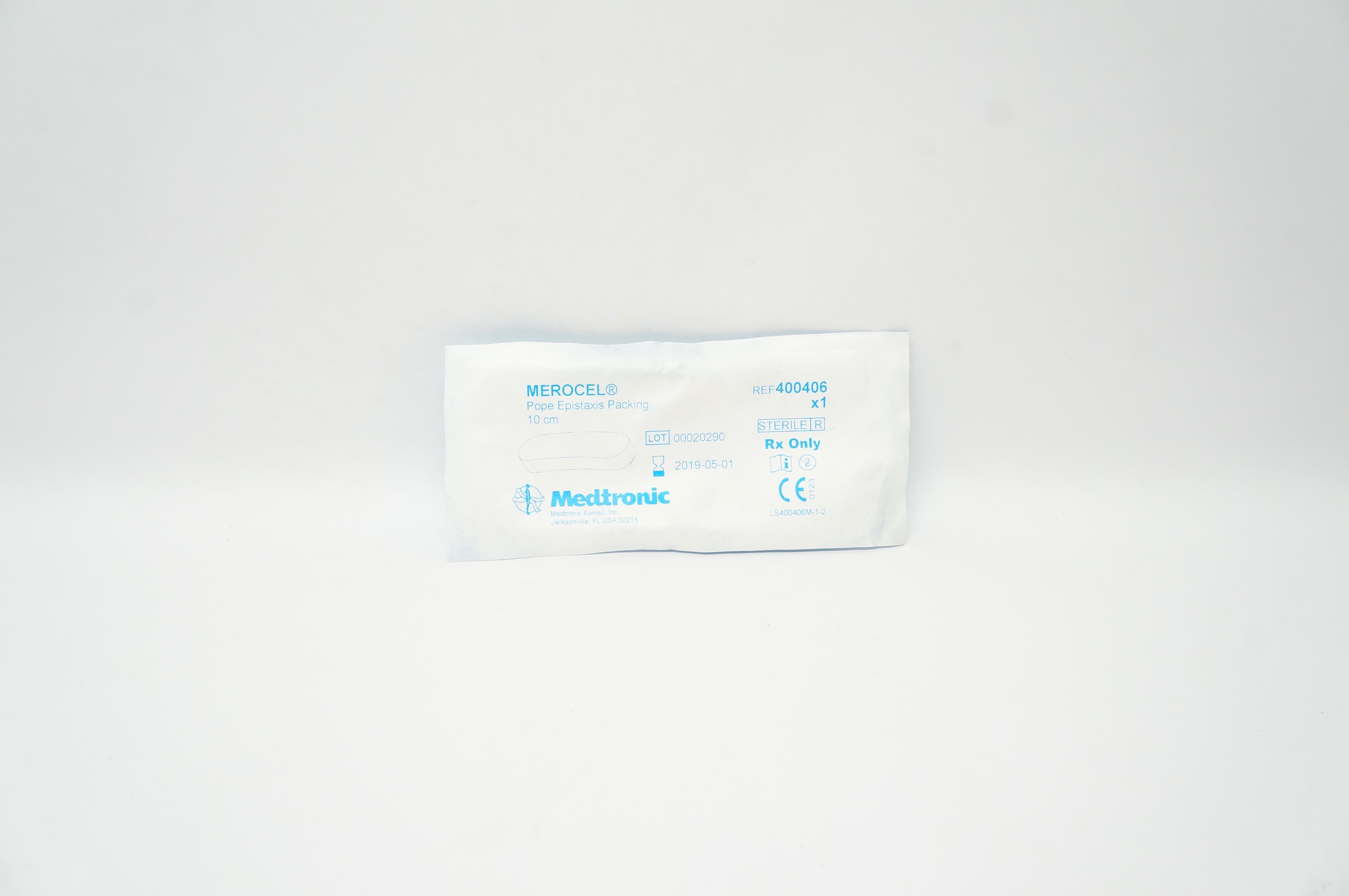 Medtronic 400406 MEROCEL Pope Epistaxis Packing 10cm (x)
